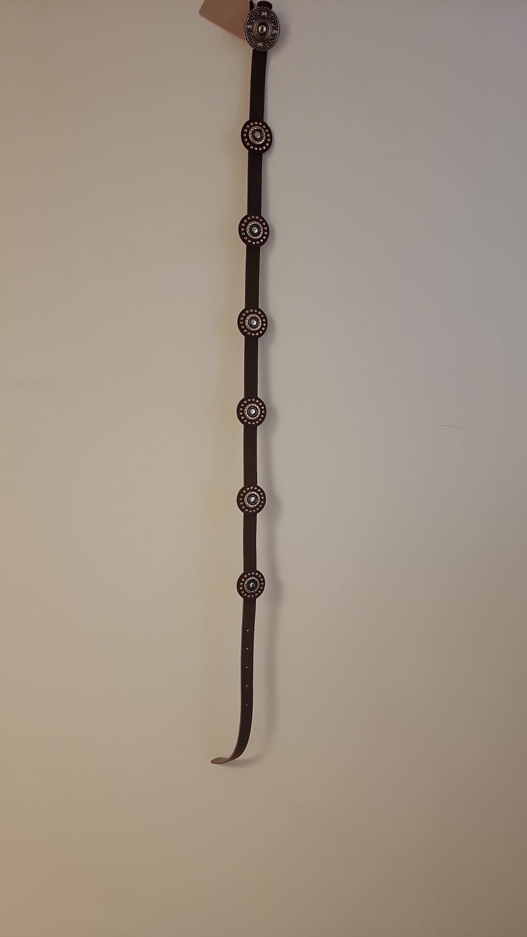 Ceinture en cuir décorative