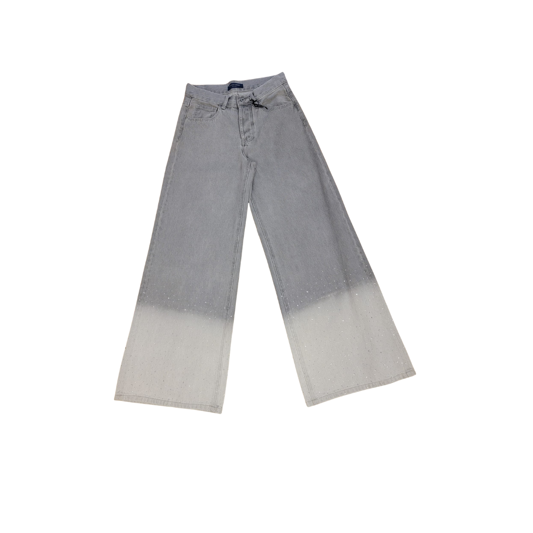 Jean large dégradé