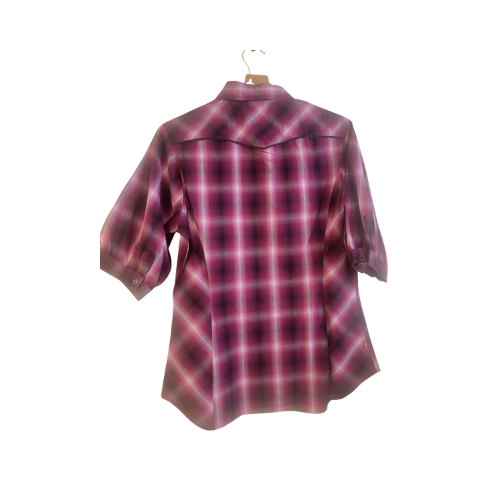 Chemise à carreaux violette LEVI'S