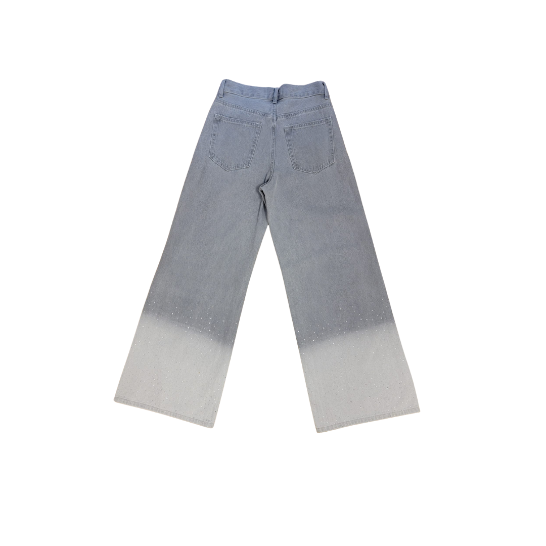Jean large dégradé