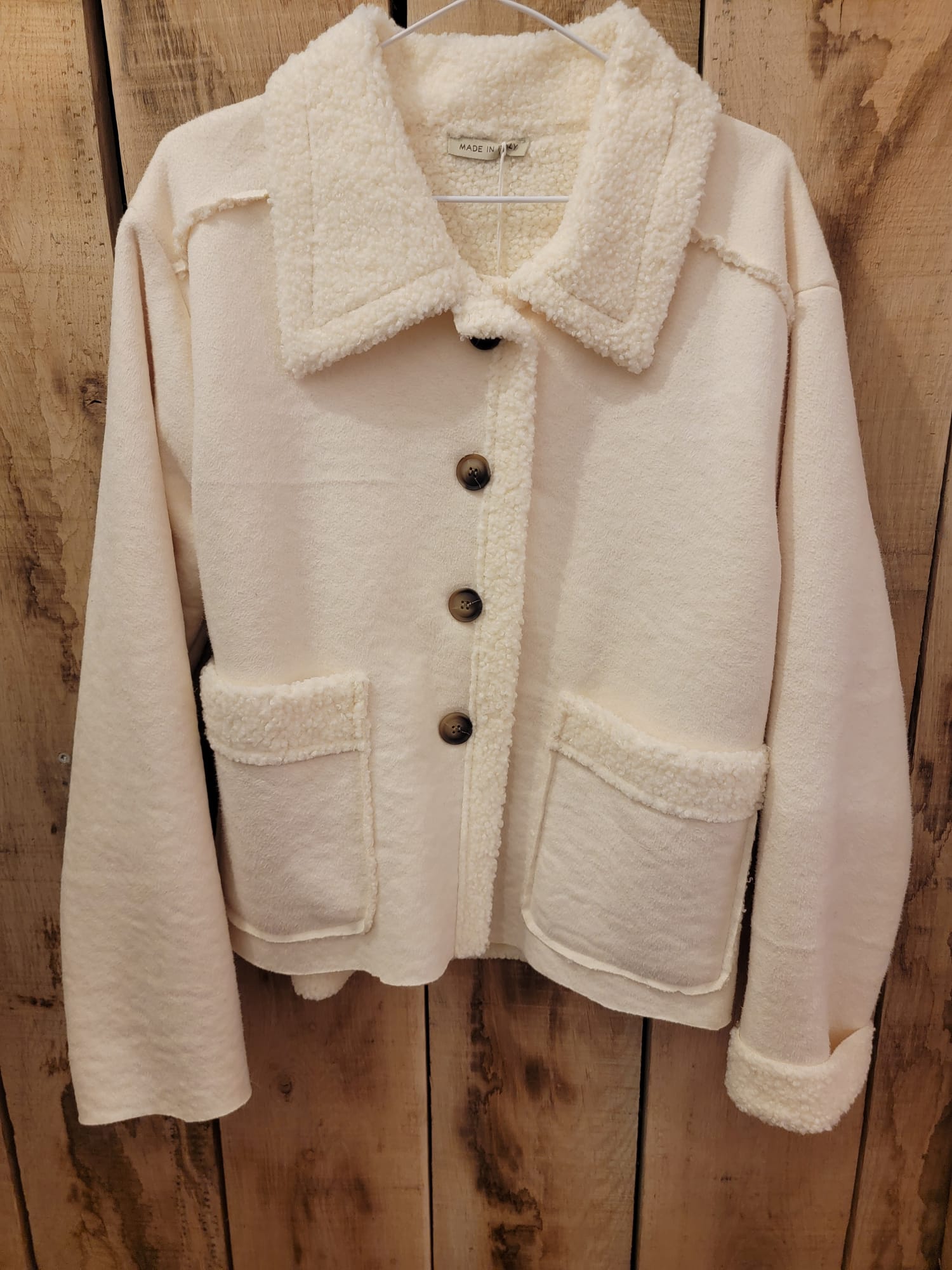 Veste en laine polaire