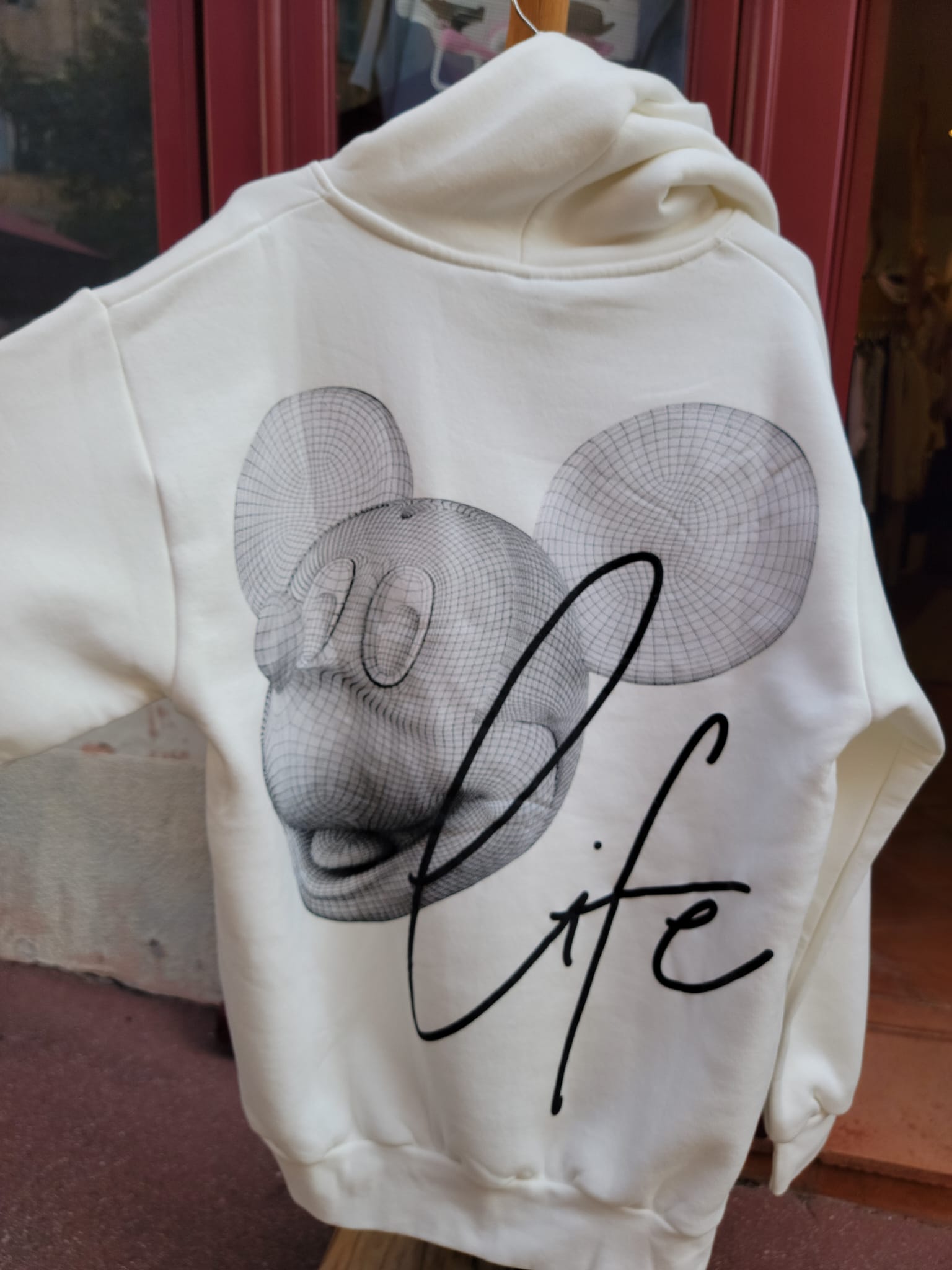 Sweat à capuche Mickey Life
