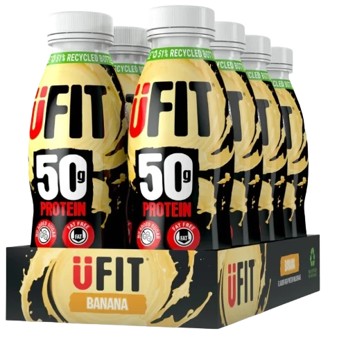 UFIT High Protein Shake  50g- (8 x 500ml)