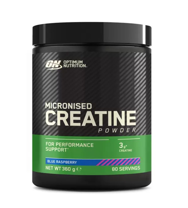 Optimum Nutrition Micronised Creatine 360g- Blue Raspberry
