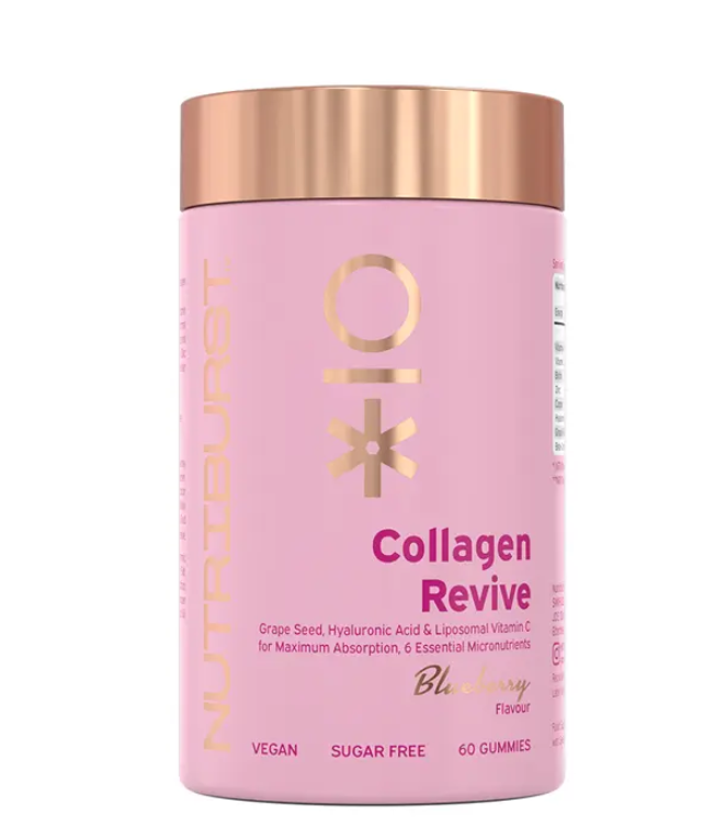 Nutriburst Collagen Revive (60 Gummies) - Blueberry