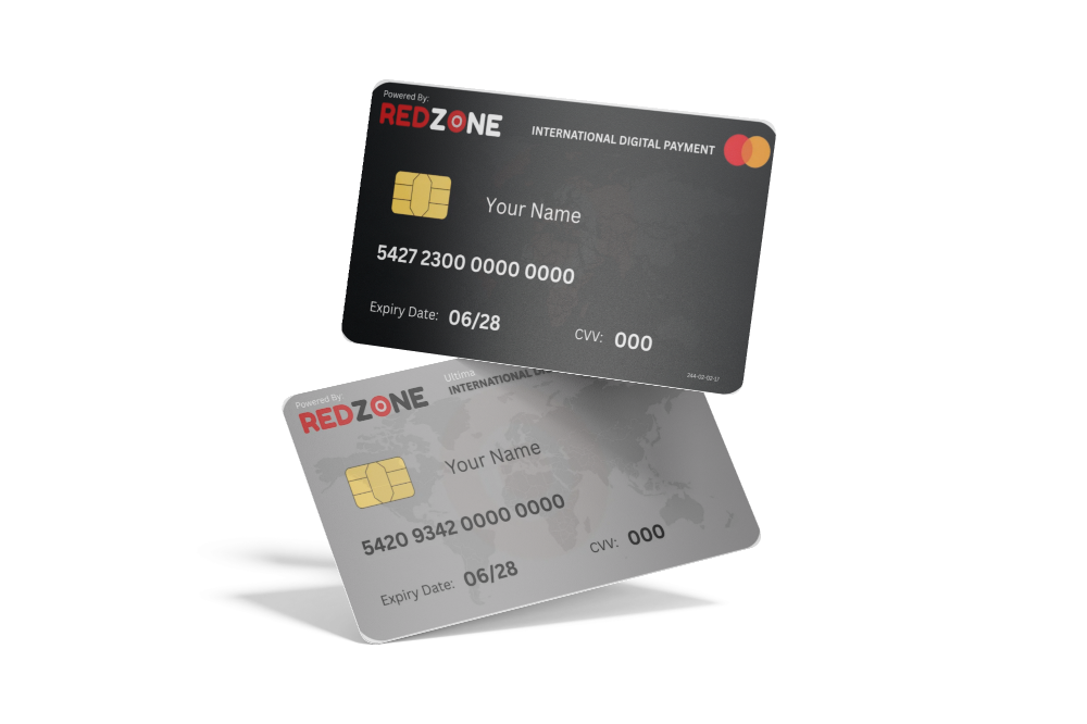RedZone International Digital Payment Card