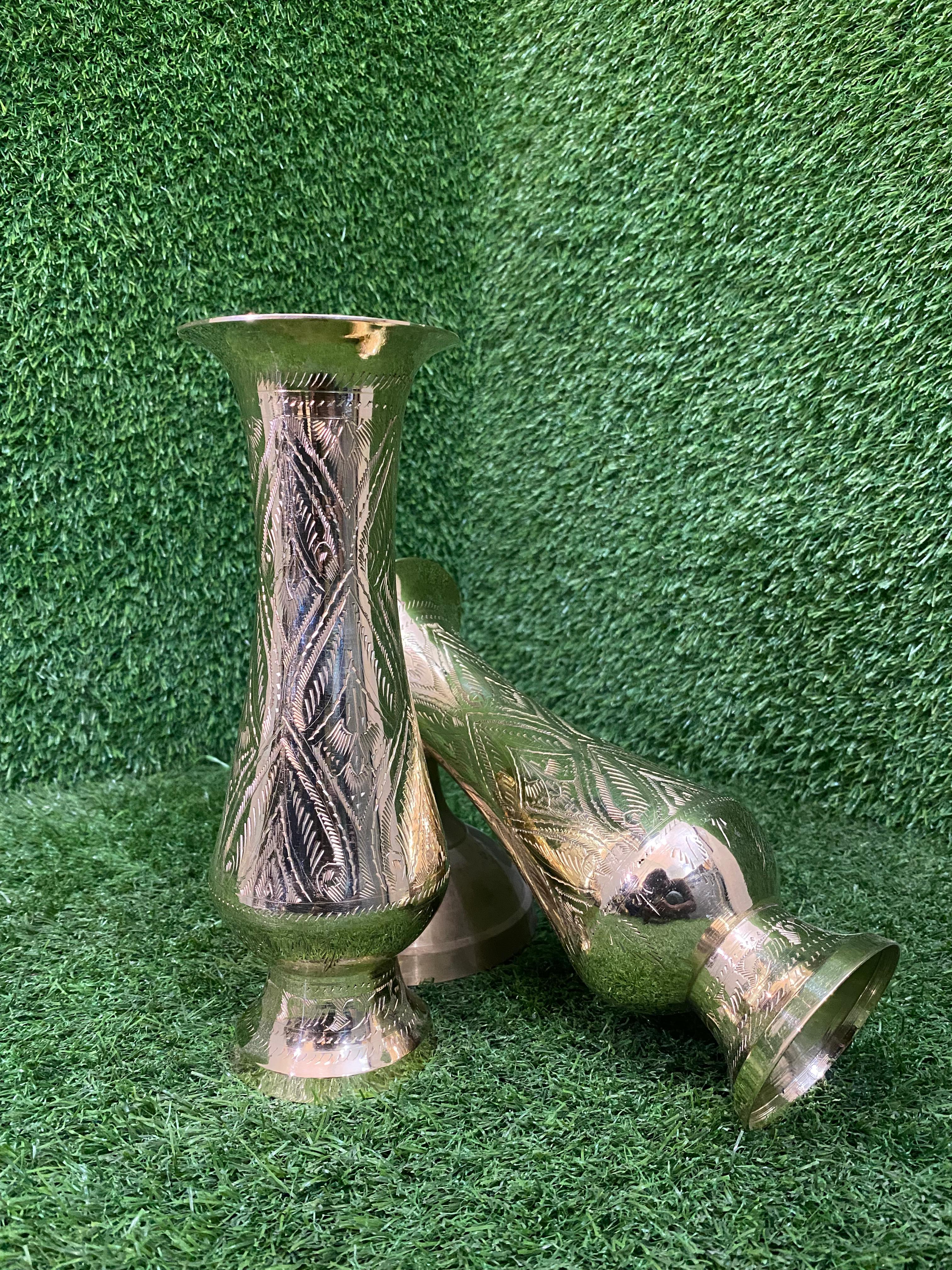Glass 12 inch one pair
