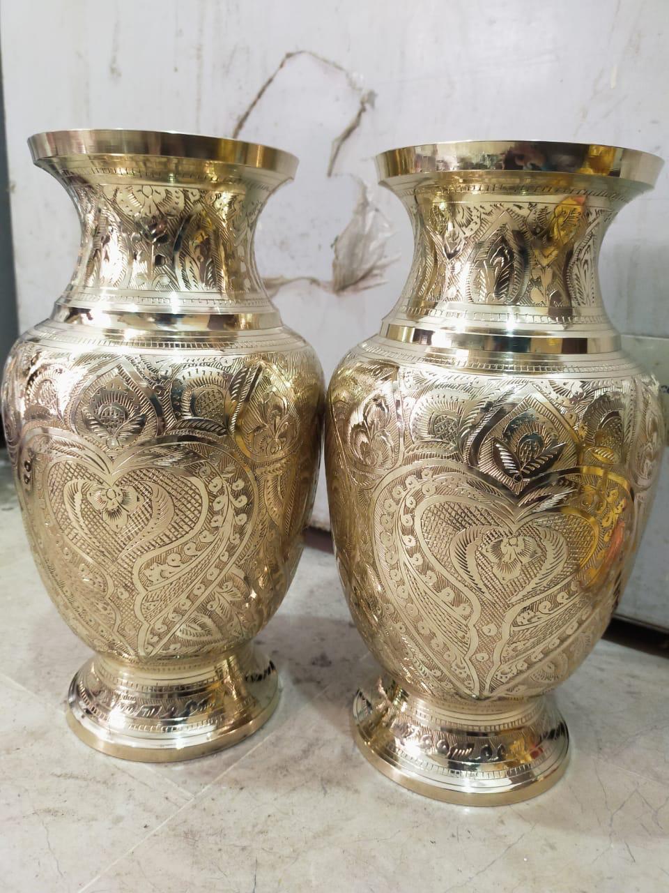 Brass jar 12 inch price