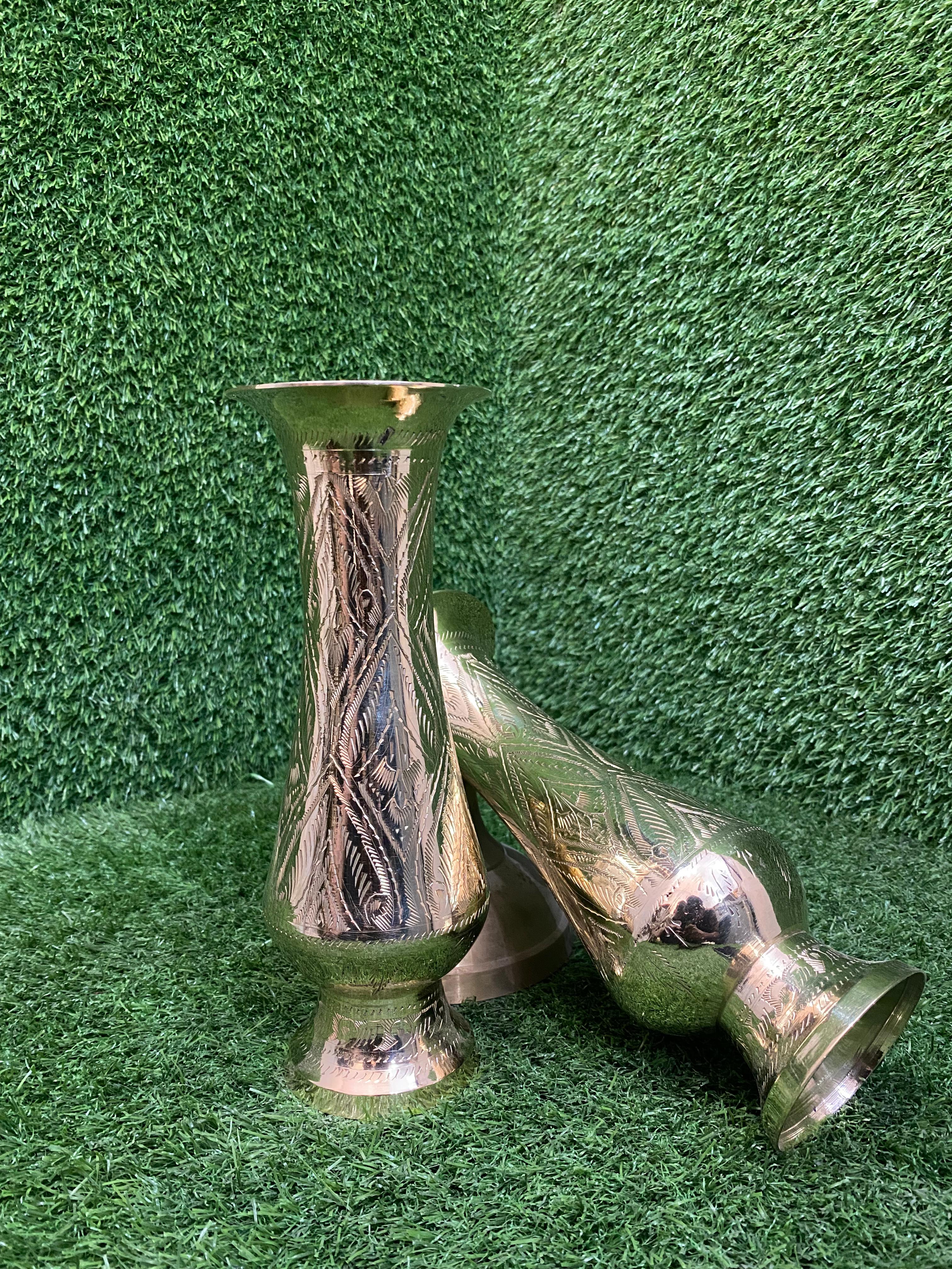 Glass 12 inch one pair