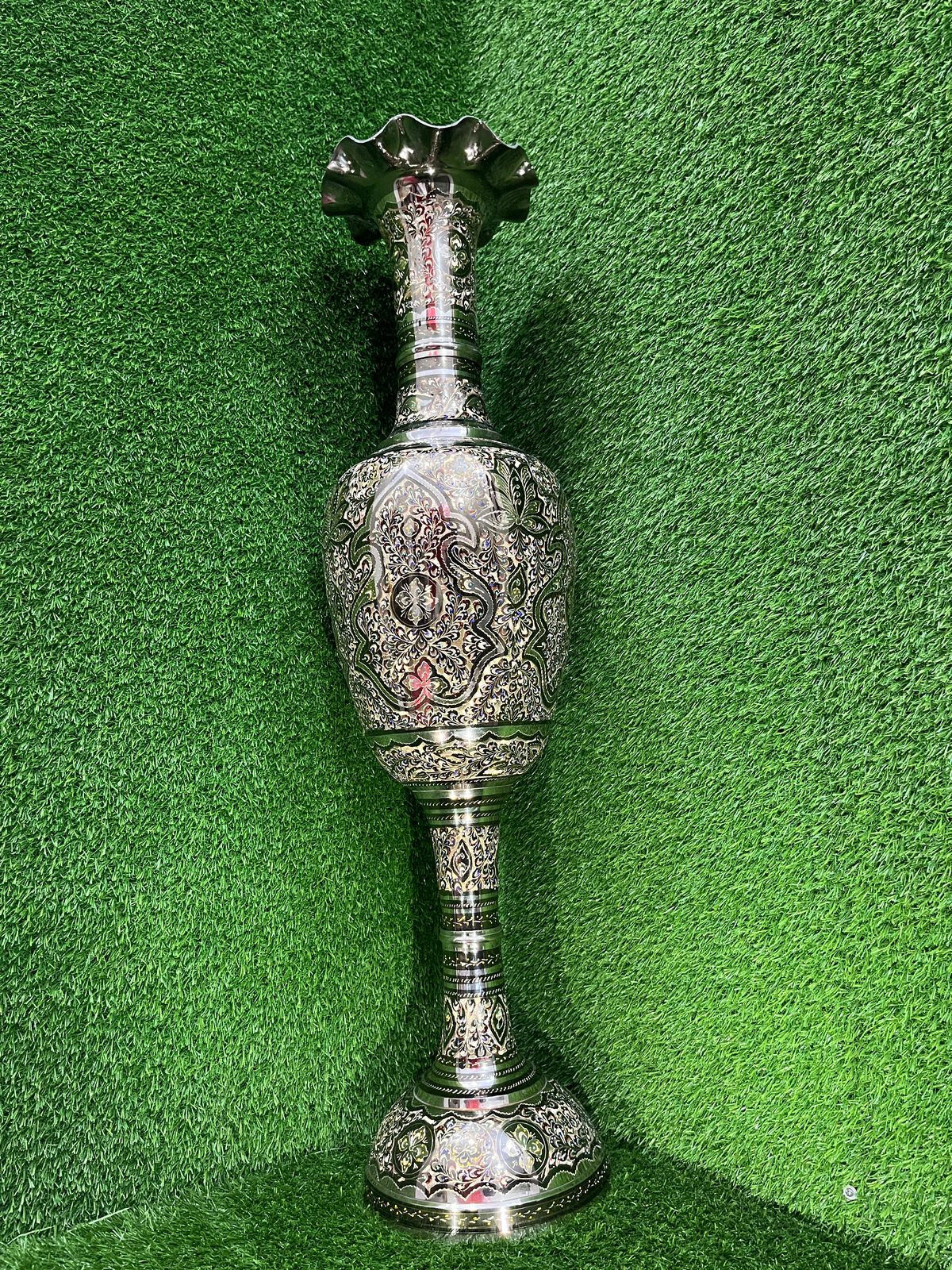 Kashmiri white work 40 inch 