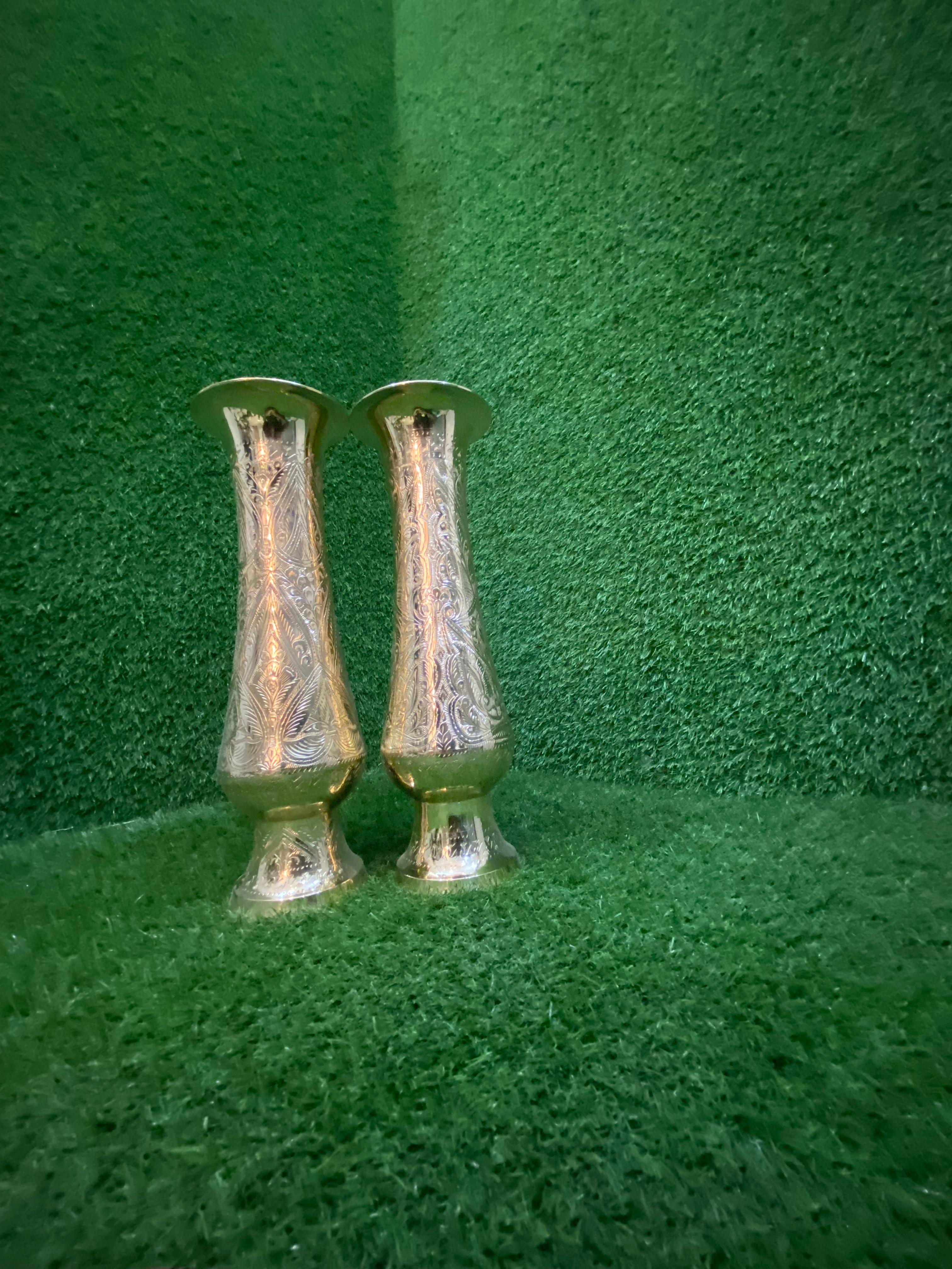 Glass 12 inch one pair