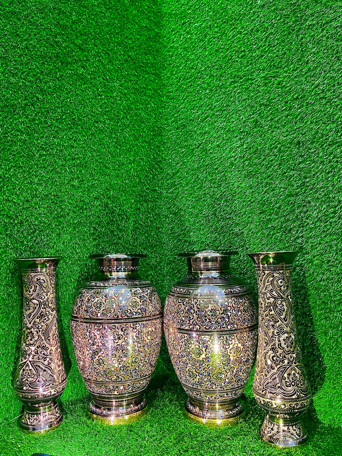Chinese Jar and glass 16 inch