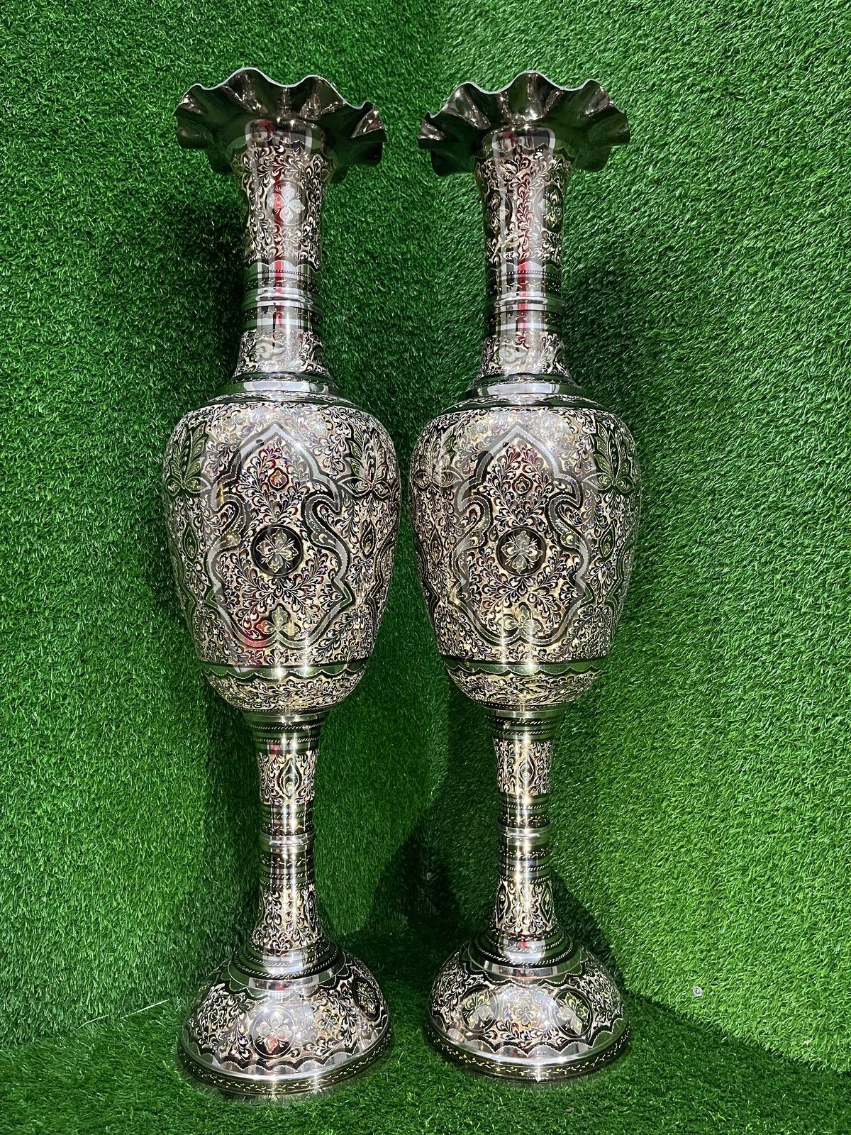 Kashmiri white work 40 inch 