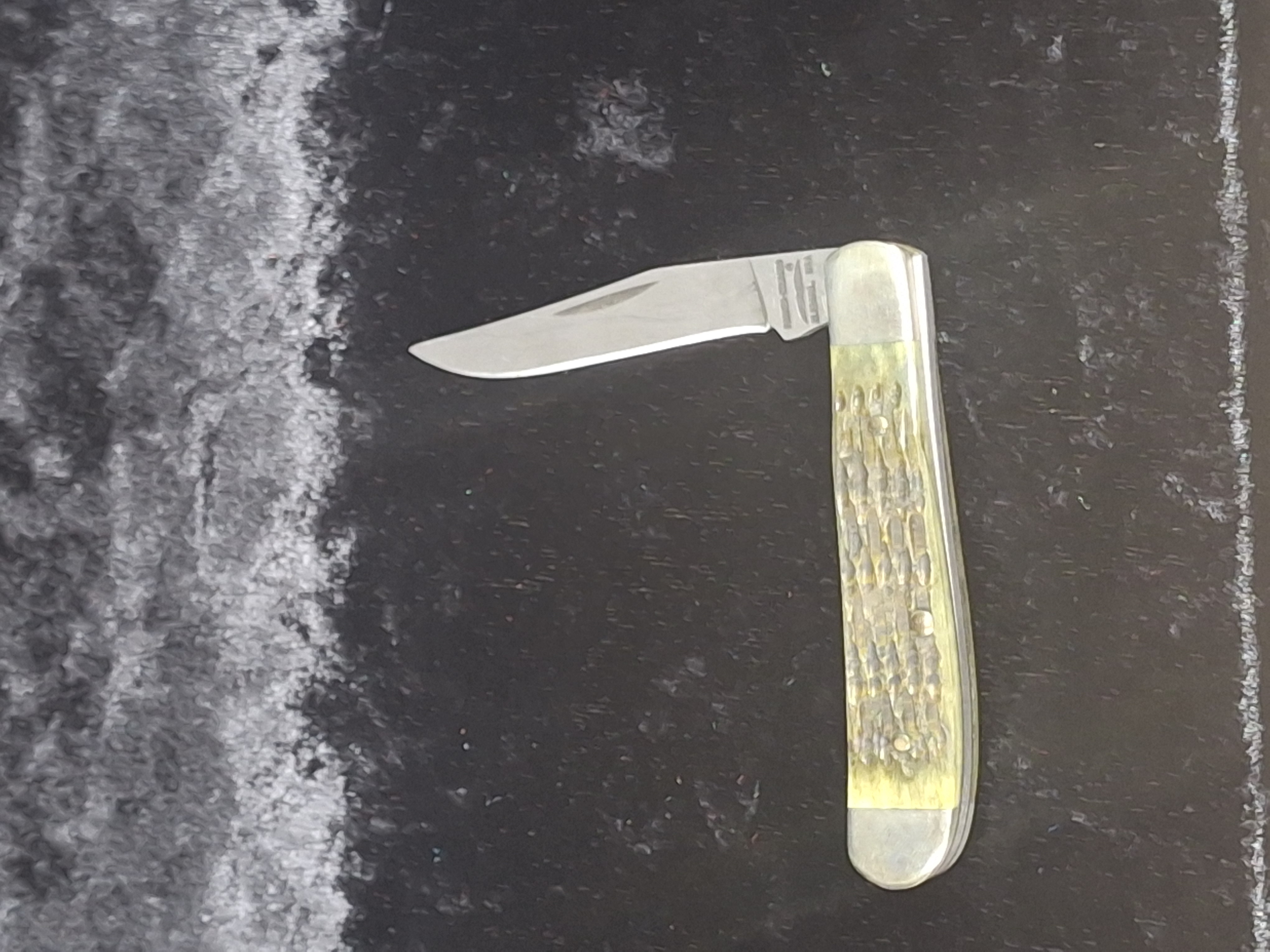 Parker Edwards Damascus Steel Pocket Knife