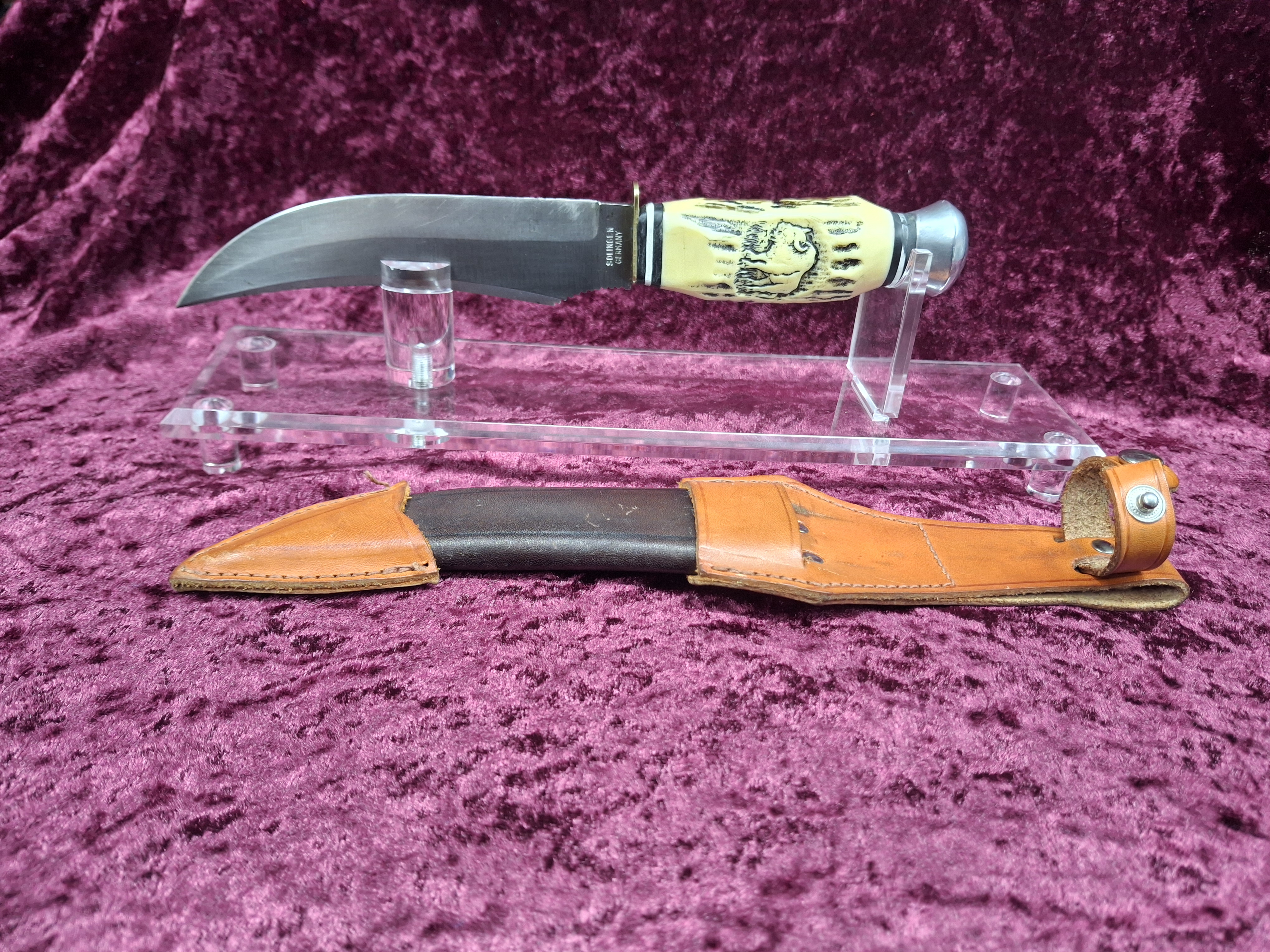 Vintage Voos Original Bowie Knife