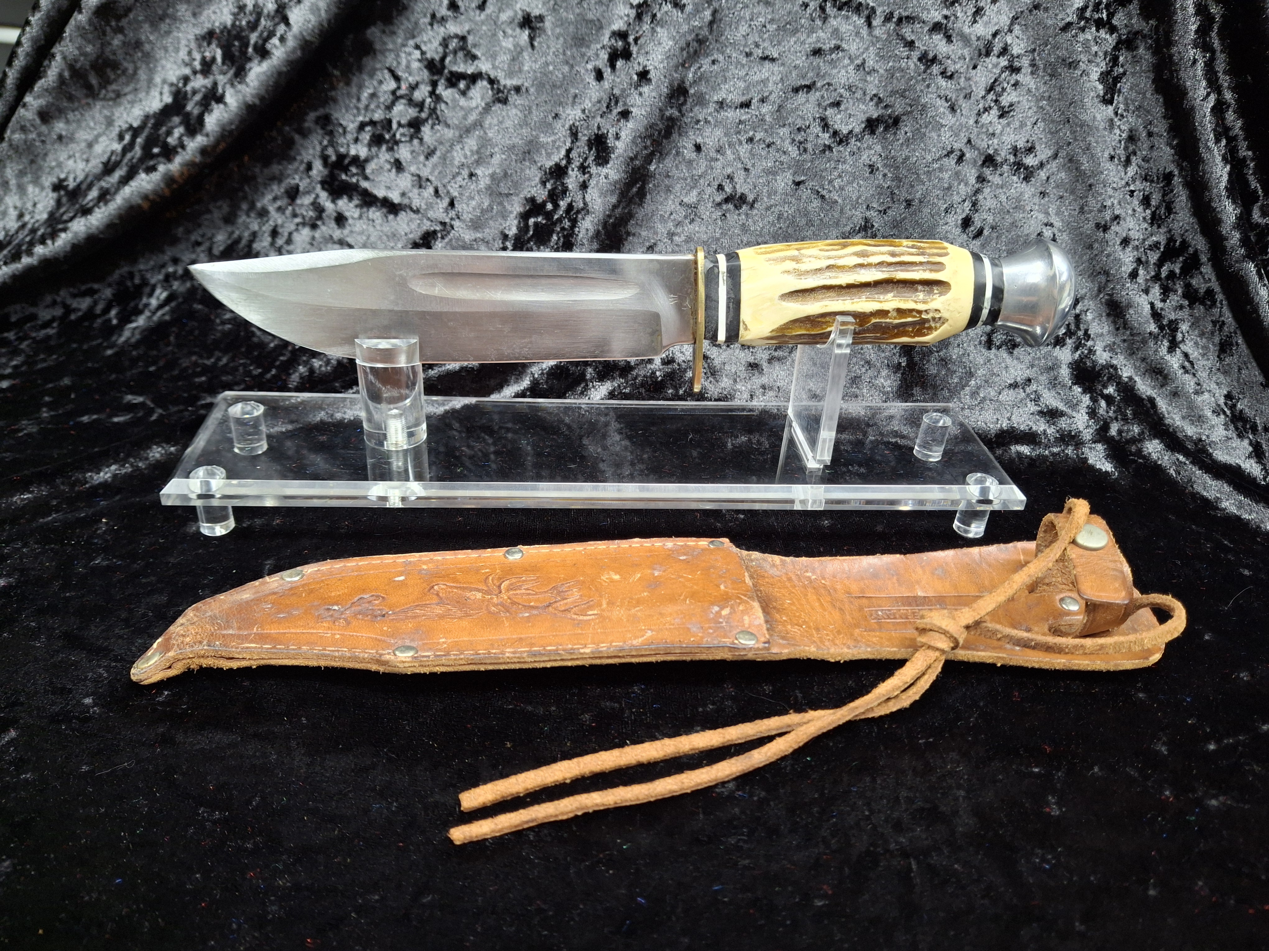 Vintage Voos Original Hunting Knife