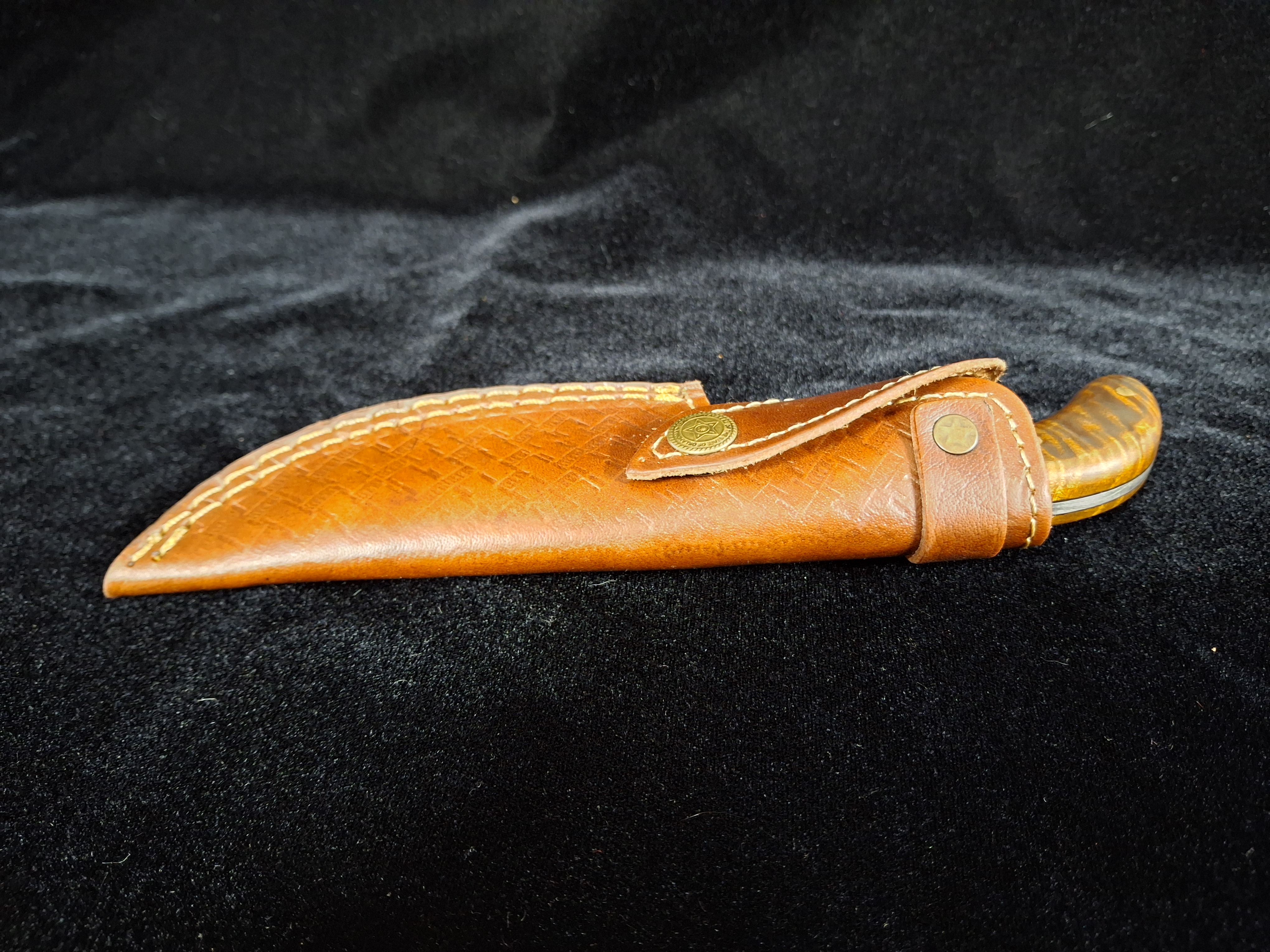 VE Hand Forged Hand Hammered Custom 1 off Hunting Knife