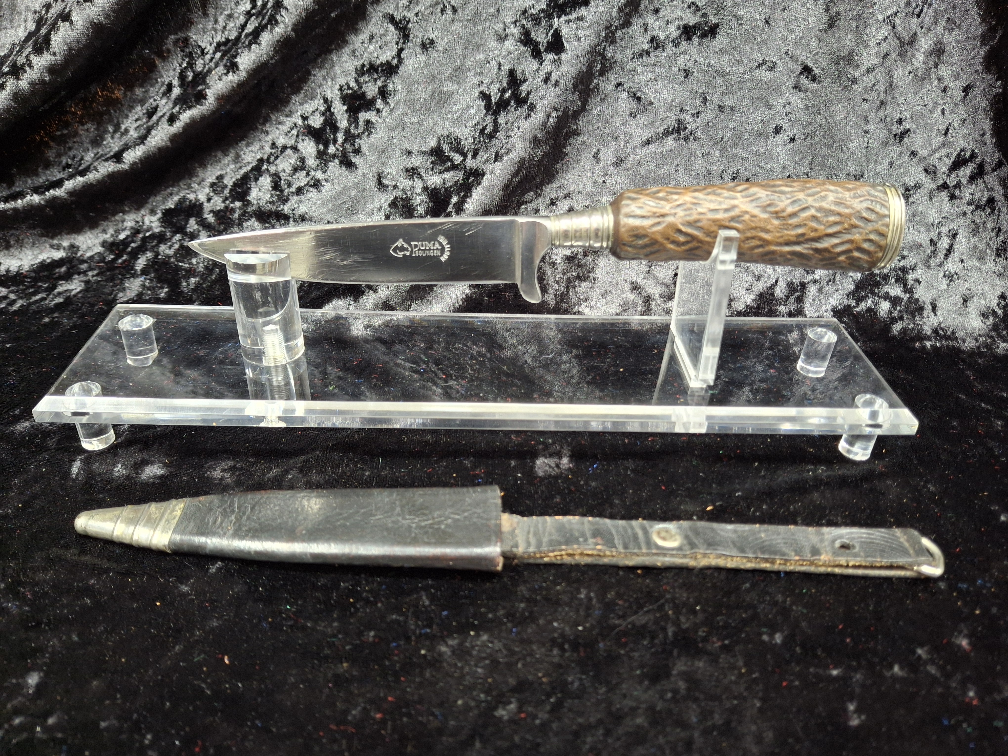 Vintage Puma Hunting Knife with Sheath