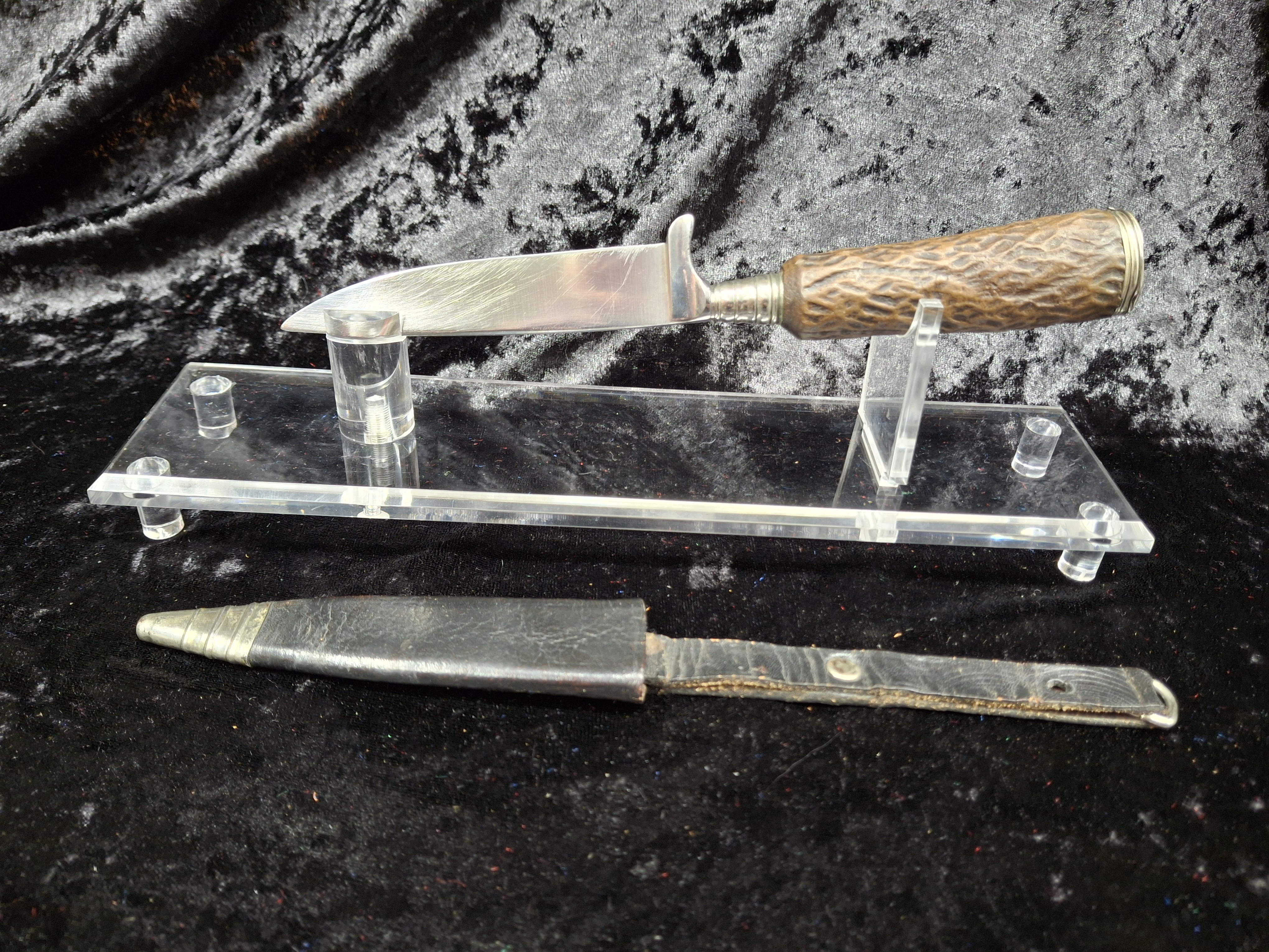 Vintage Puma Hunting Knife with Sheath