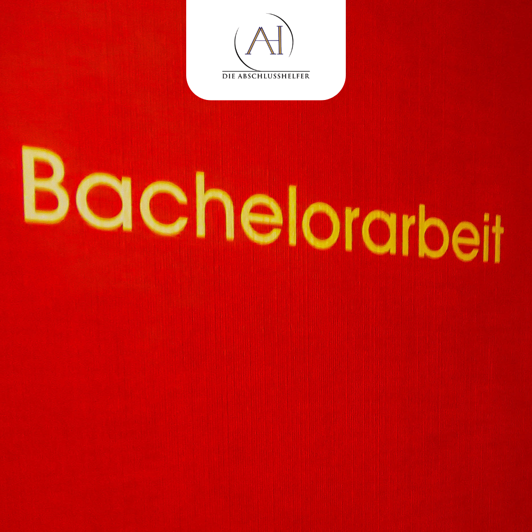 Erstellung einer Mustervorlage (Bachelorarbeit)