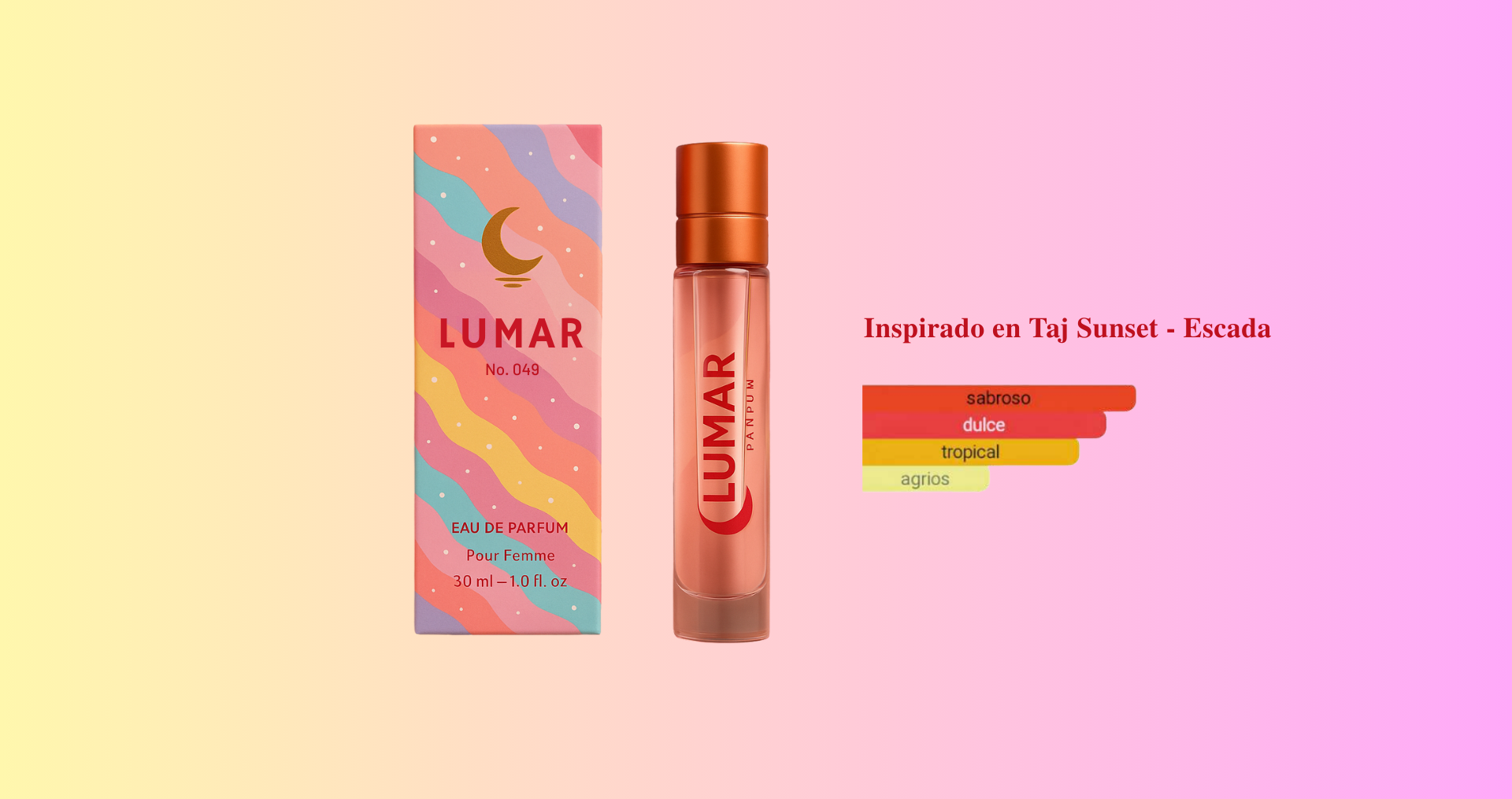 Lumar Nº 049 - Inspirado en Taj Sunset