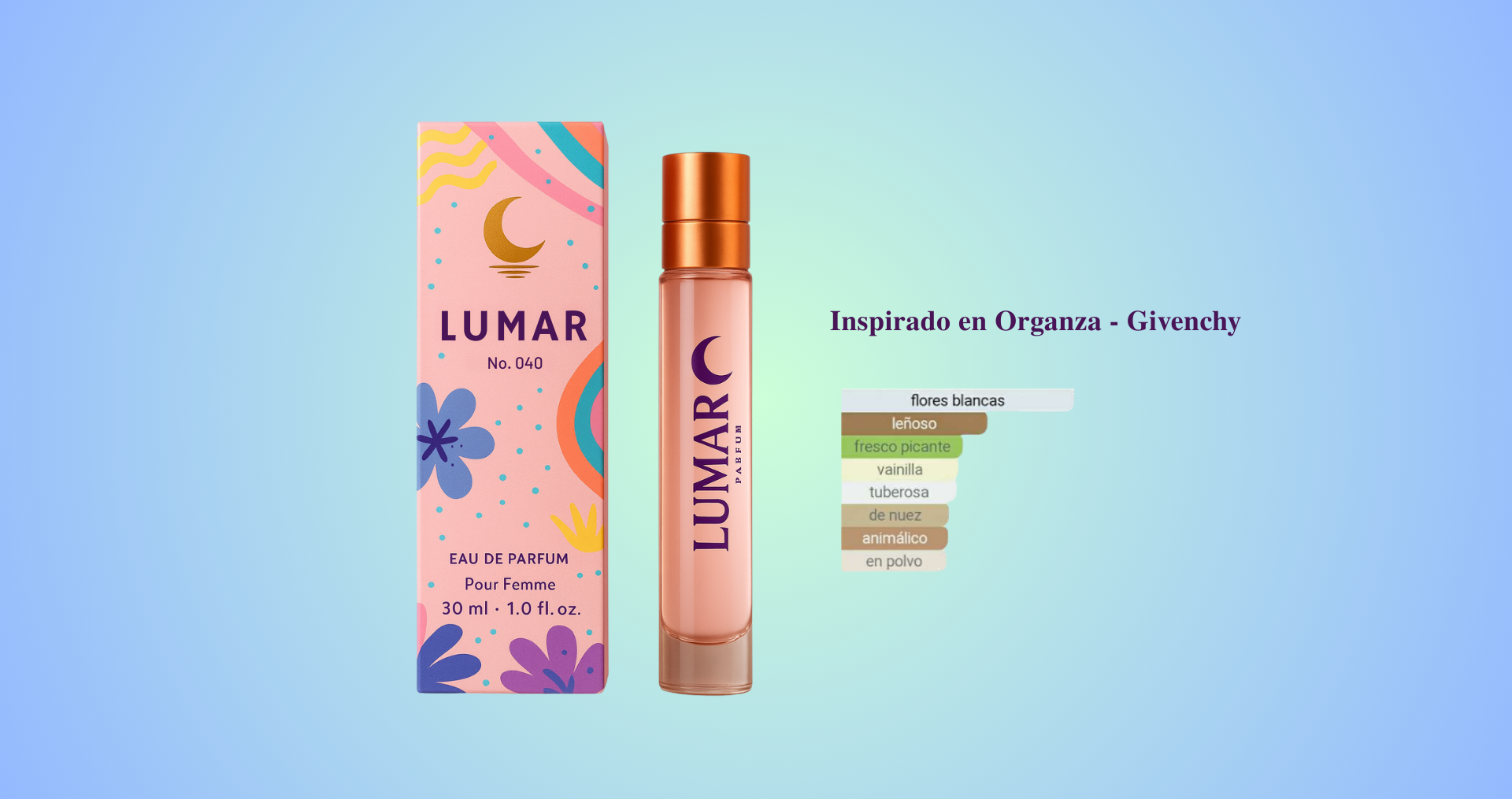 Lumar Nº 040 - Inspirado en Organza