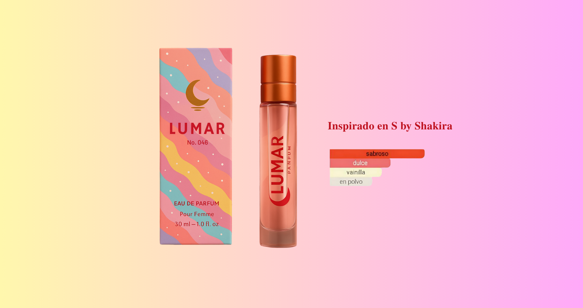 Lumar Nº 046 - Inspirado en S by Shakira