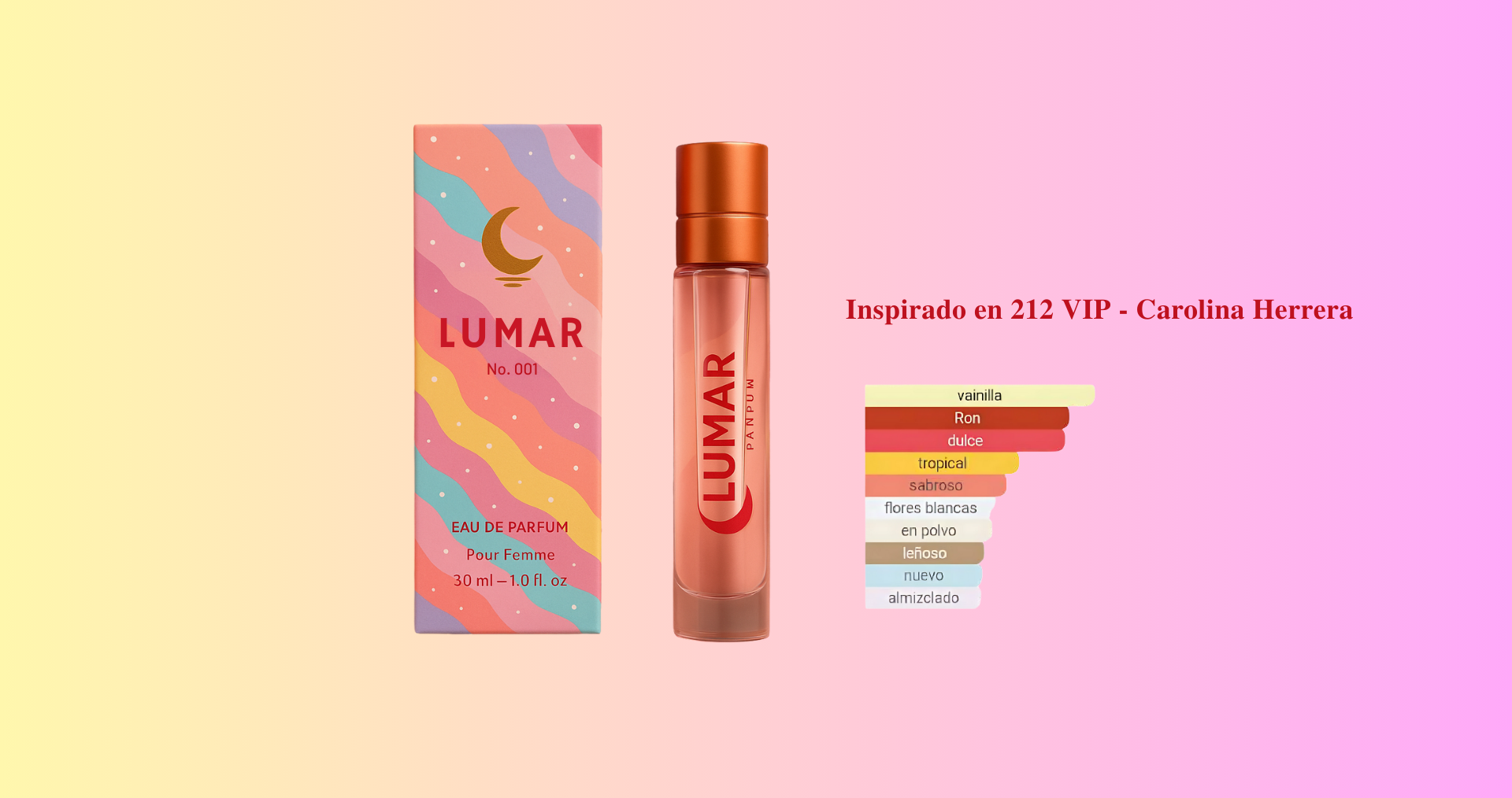 Lumar Nº 001 - Inspirado en 212 VIP