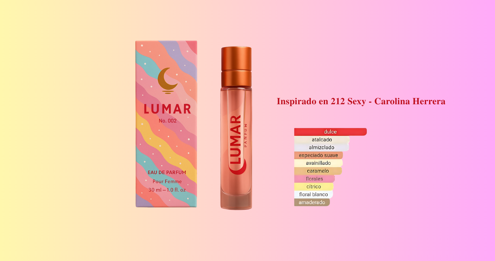 Lumar Nº 002 - Inspirado en 212 Sexy