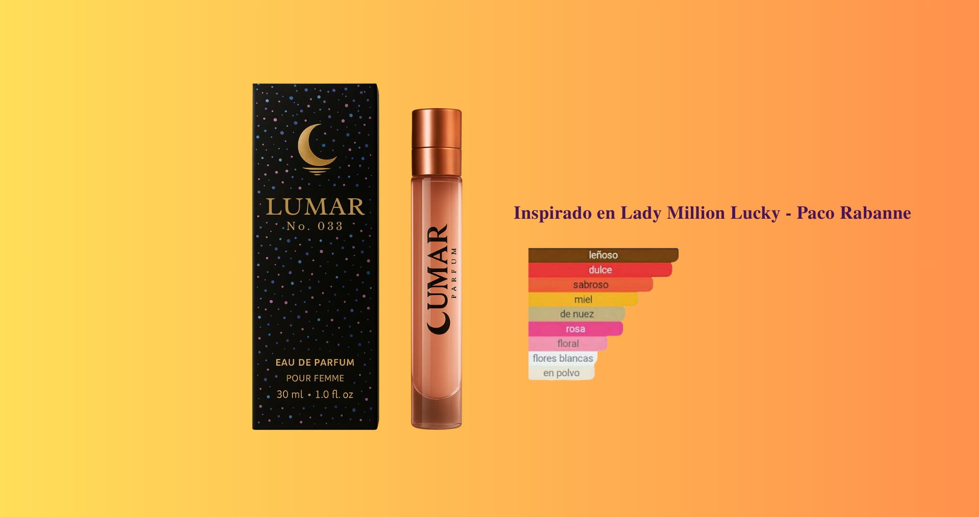 Lumar Nº 033 - Inspirado en Lady Million Lucky