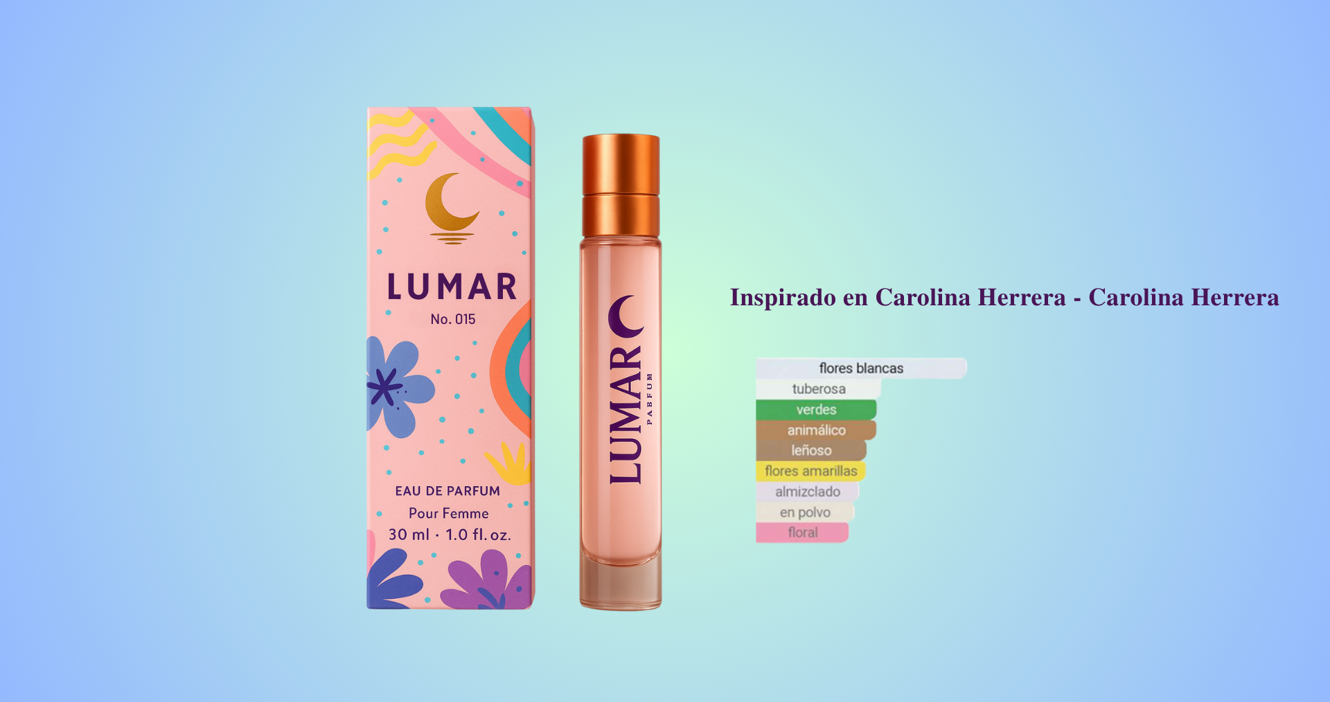 Lumar Nº 015 - Inspirado en Carolina Herrera