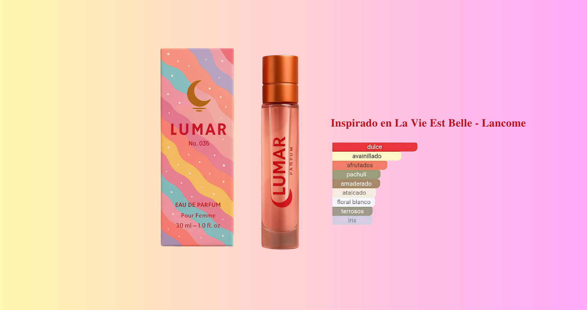 Lumar Nº 035 - inspirado en La Vie Est Belle