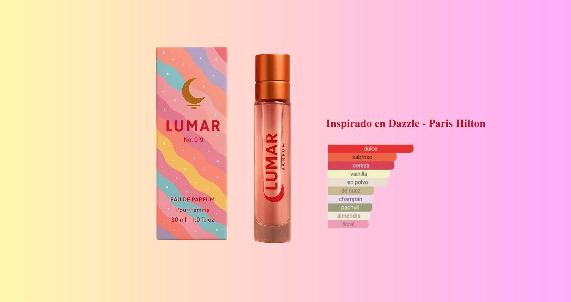 Lumar Nº 019 - Inspirado en Dazzle. Paris Hilton