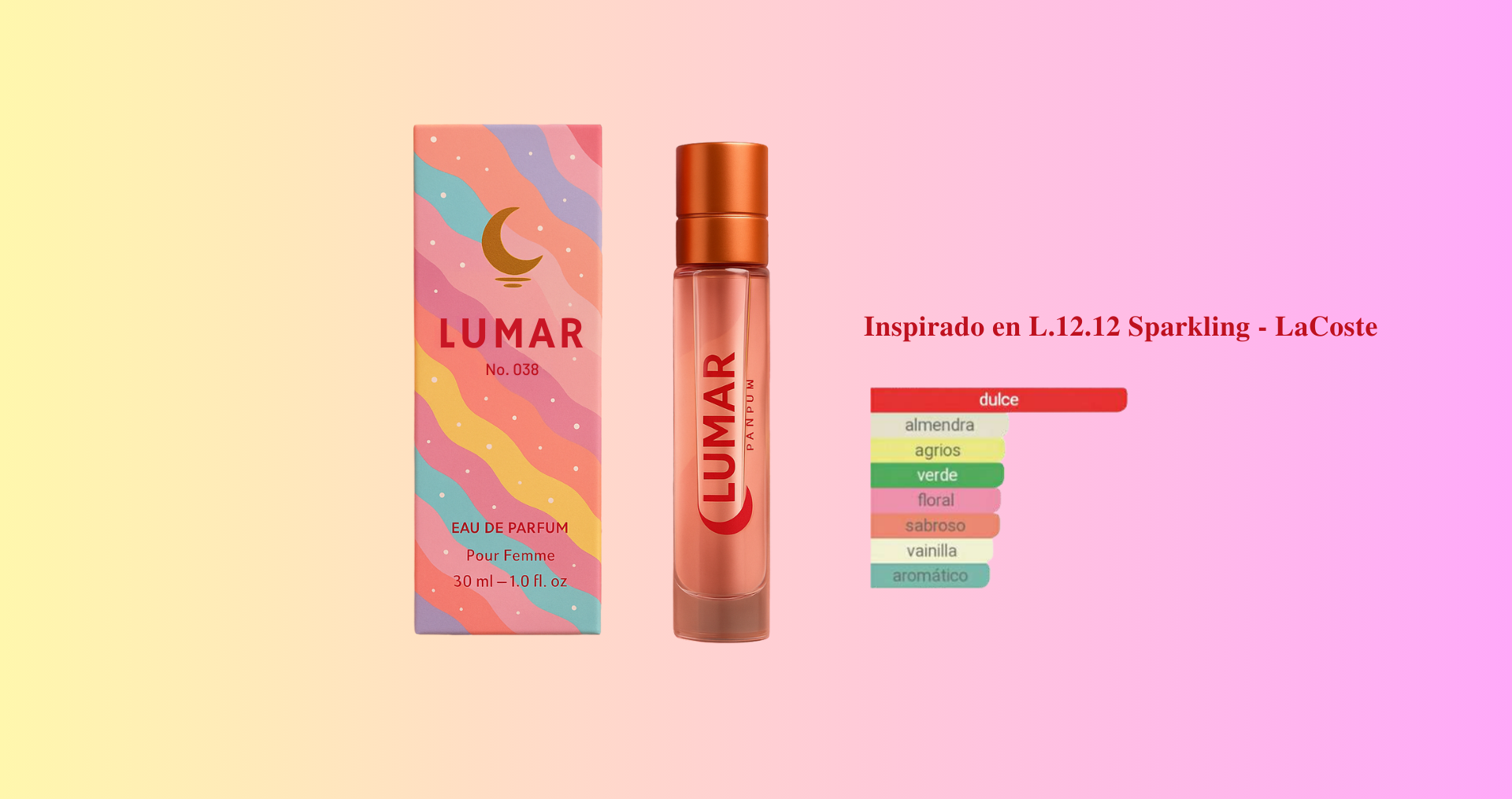 Lumar Nº 038 - Inspirado en L.12.12 Sparkling