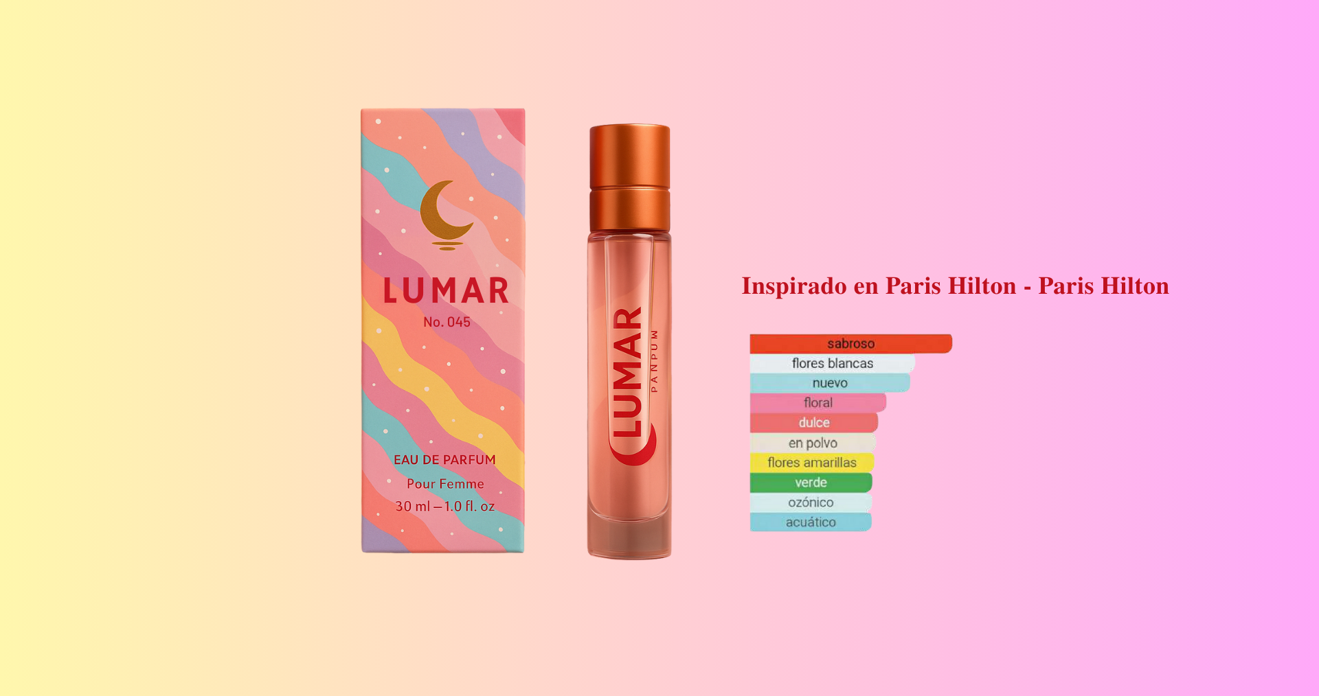 Lumar Nº 045 - Inspirado en Paris Hilton