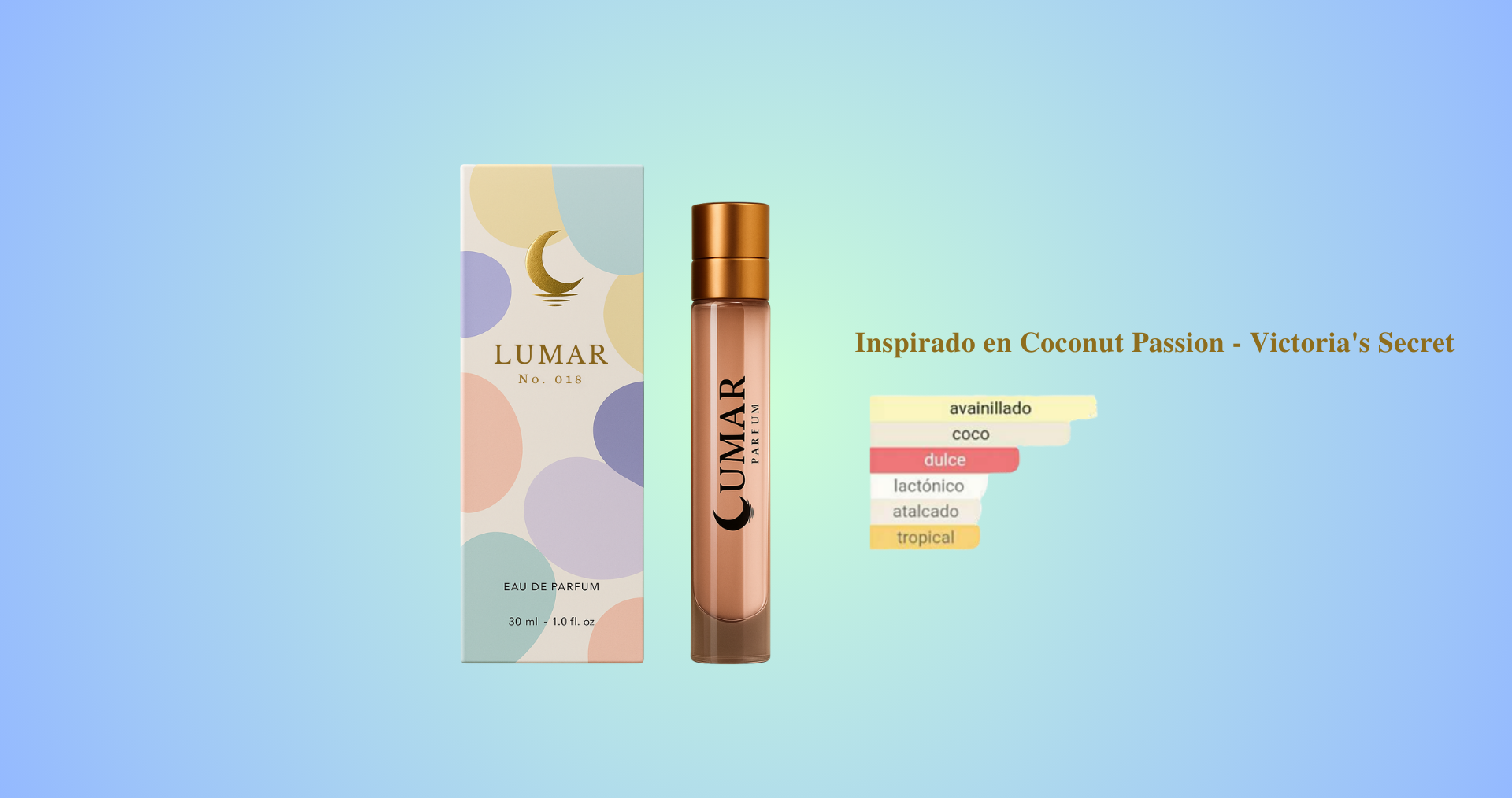 Lumar Nº 018 - Inspirado en Coconut Passion