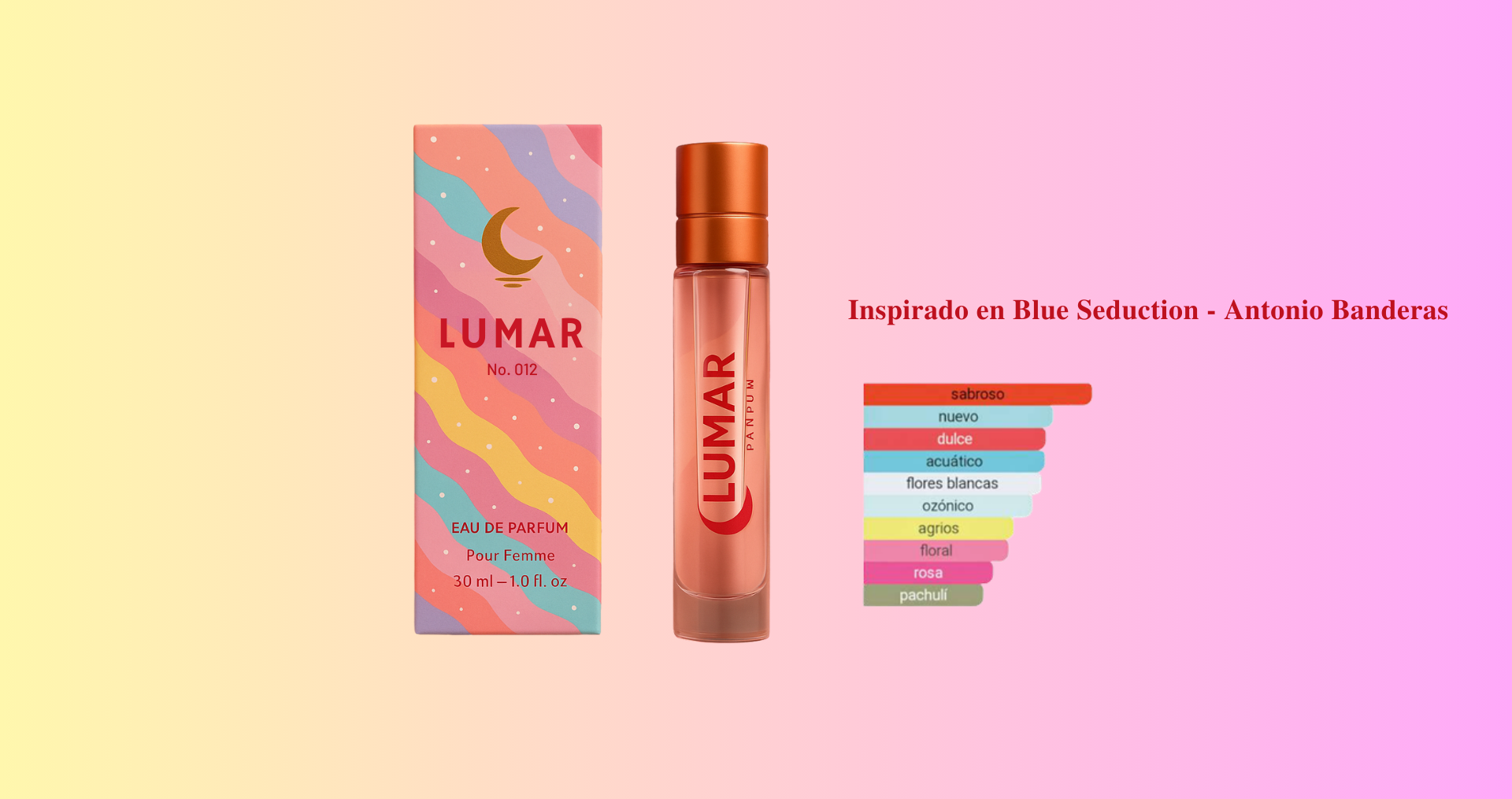 Lumar Nº 012 - Inspirado en Blue Seduction