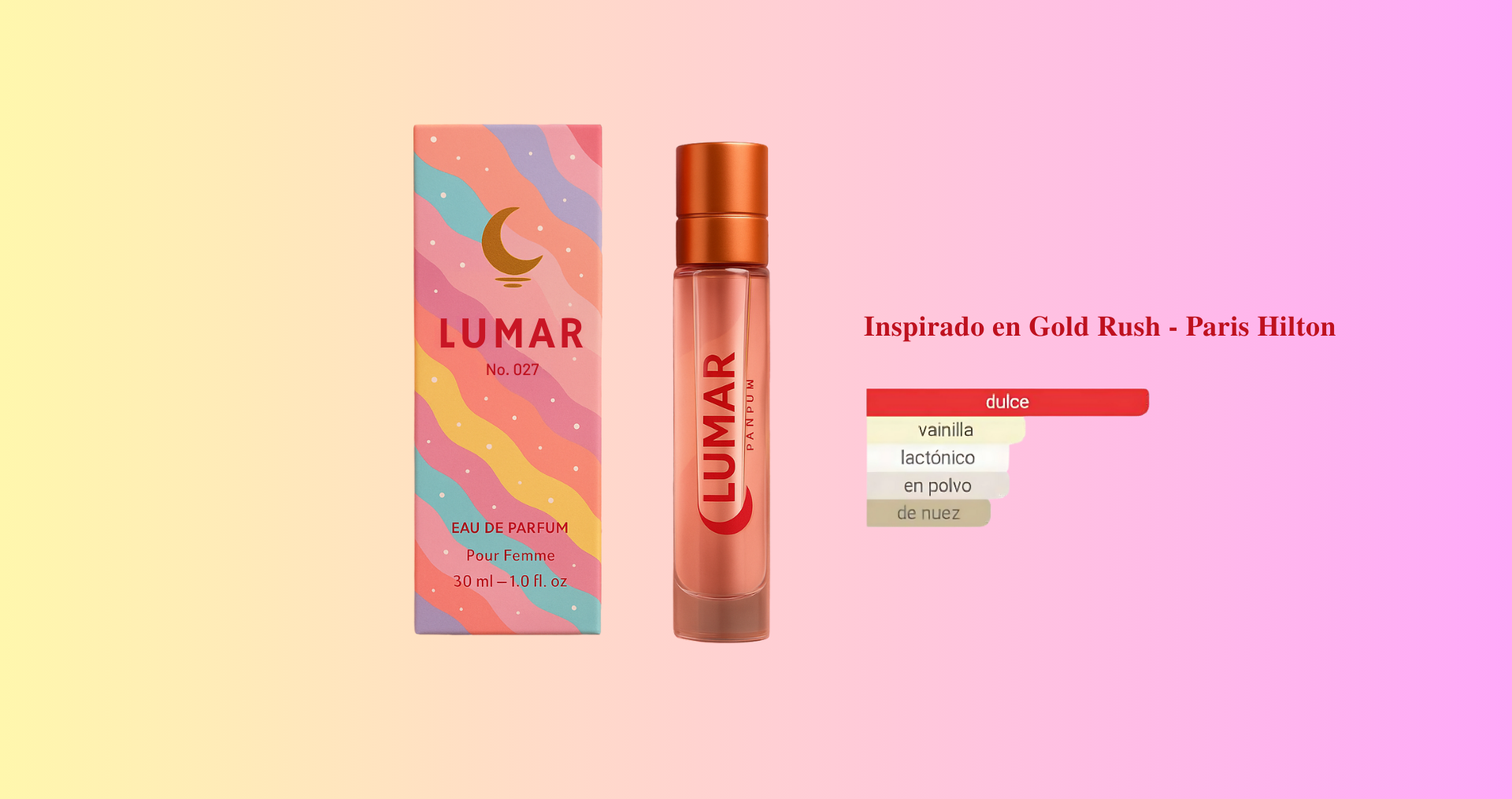 Lumar Nº 027 - Inspirado en Gold Rush