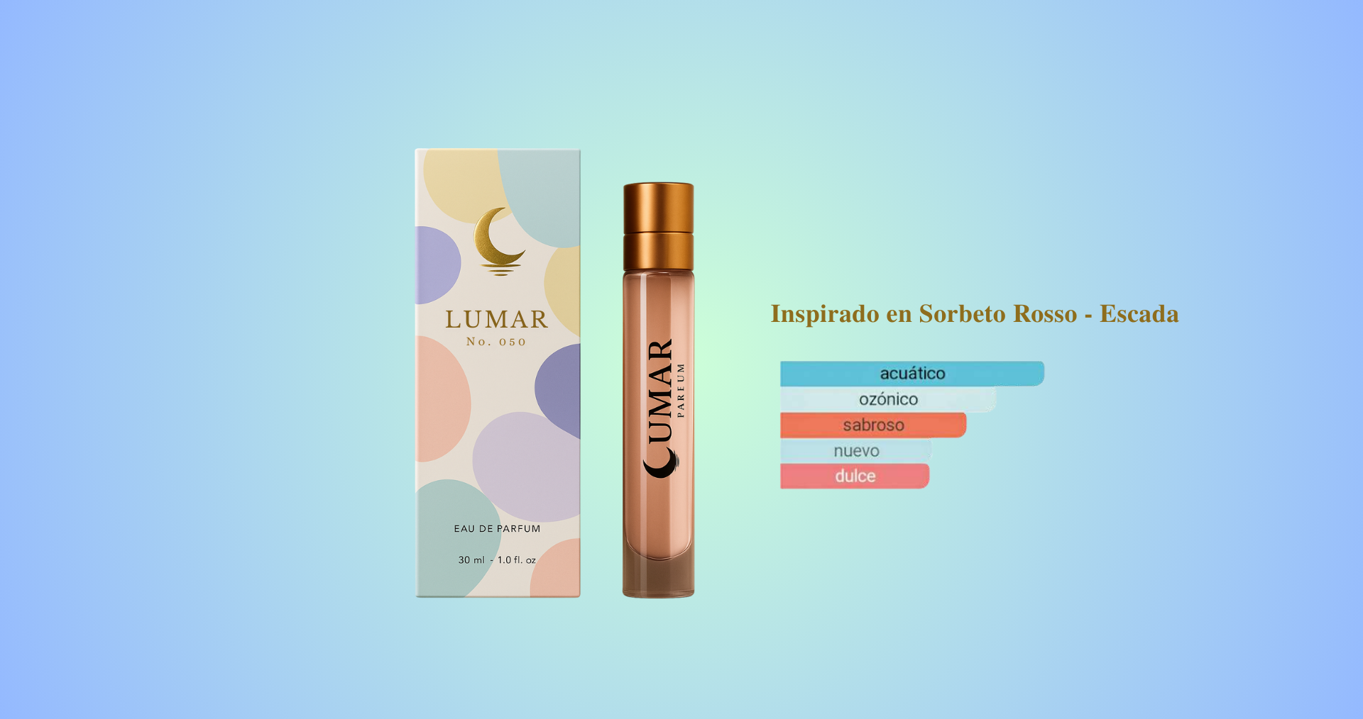 Lumar Nº 050 - Inspirado en Sorbeto Rosso