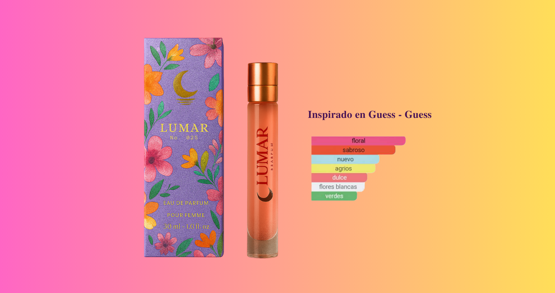 Lumar Nº 025 - Inspirado en Guess