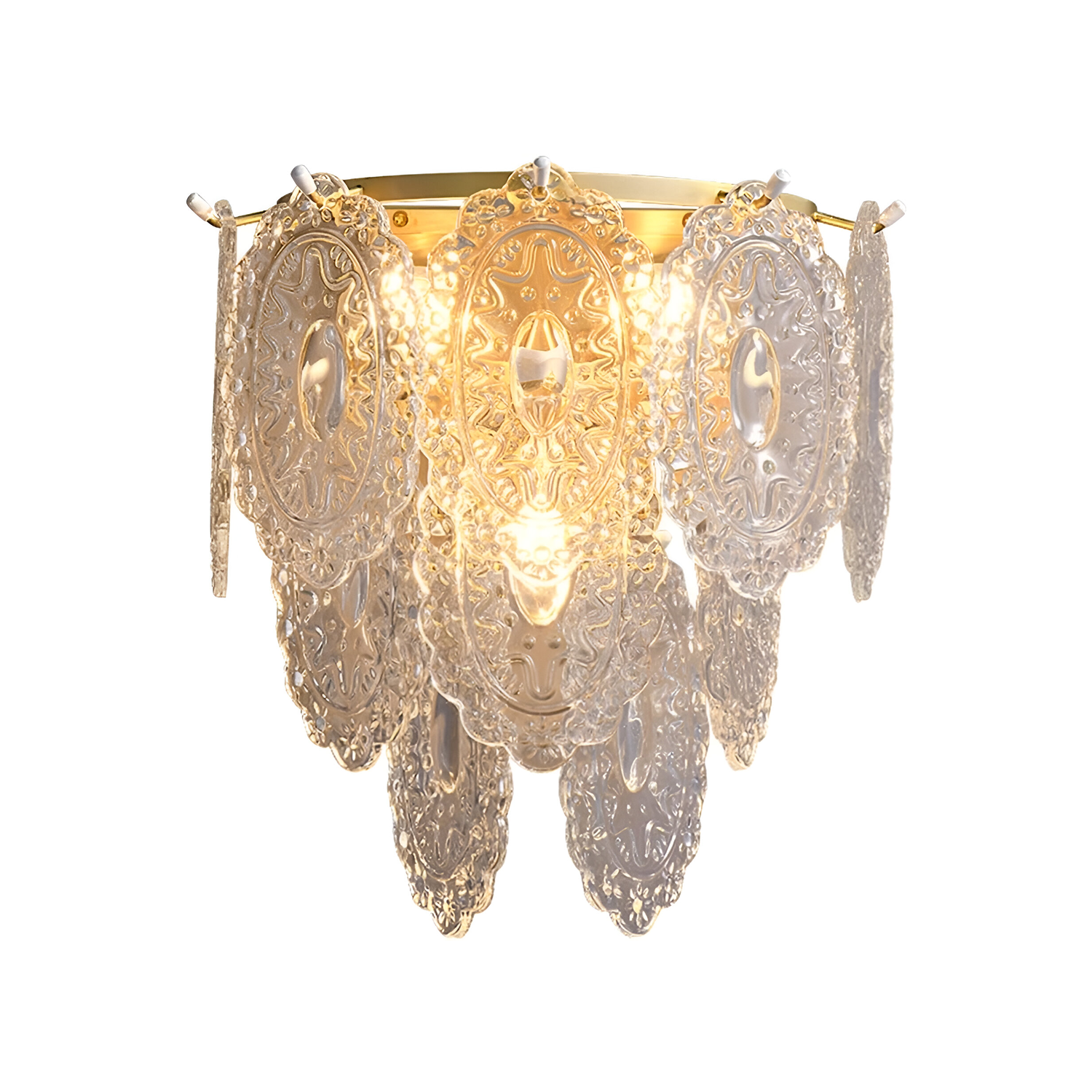 Lustre Decorativo Dourado WL-388