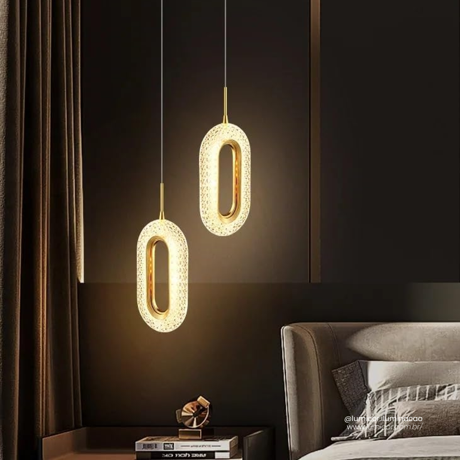 Luminária pendente moderna PL-050