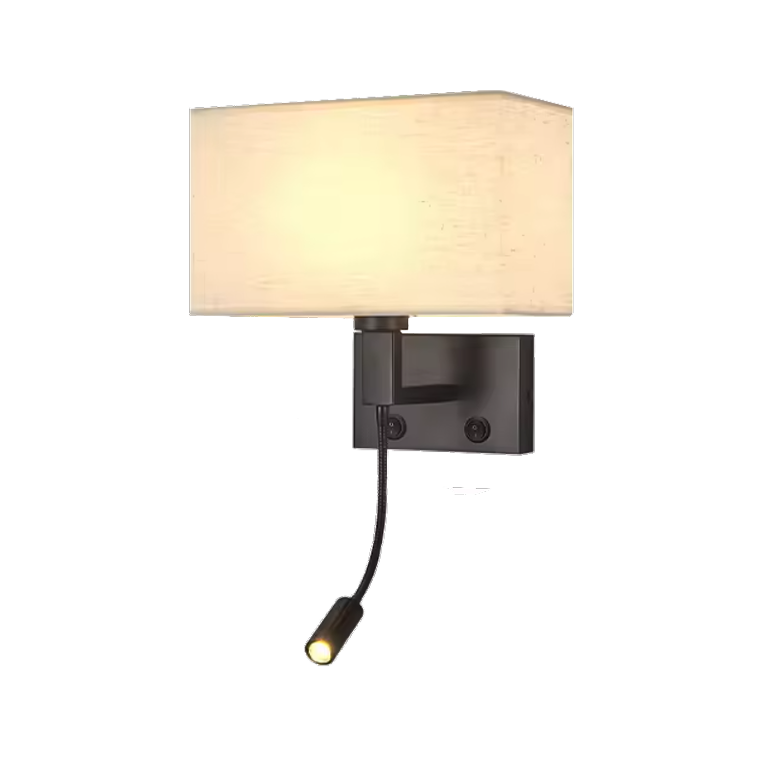 Arandela de parede com luz de leitura WL-518-B&B