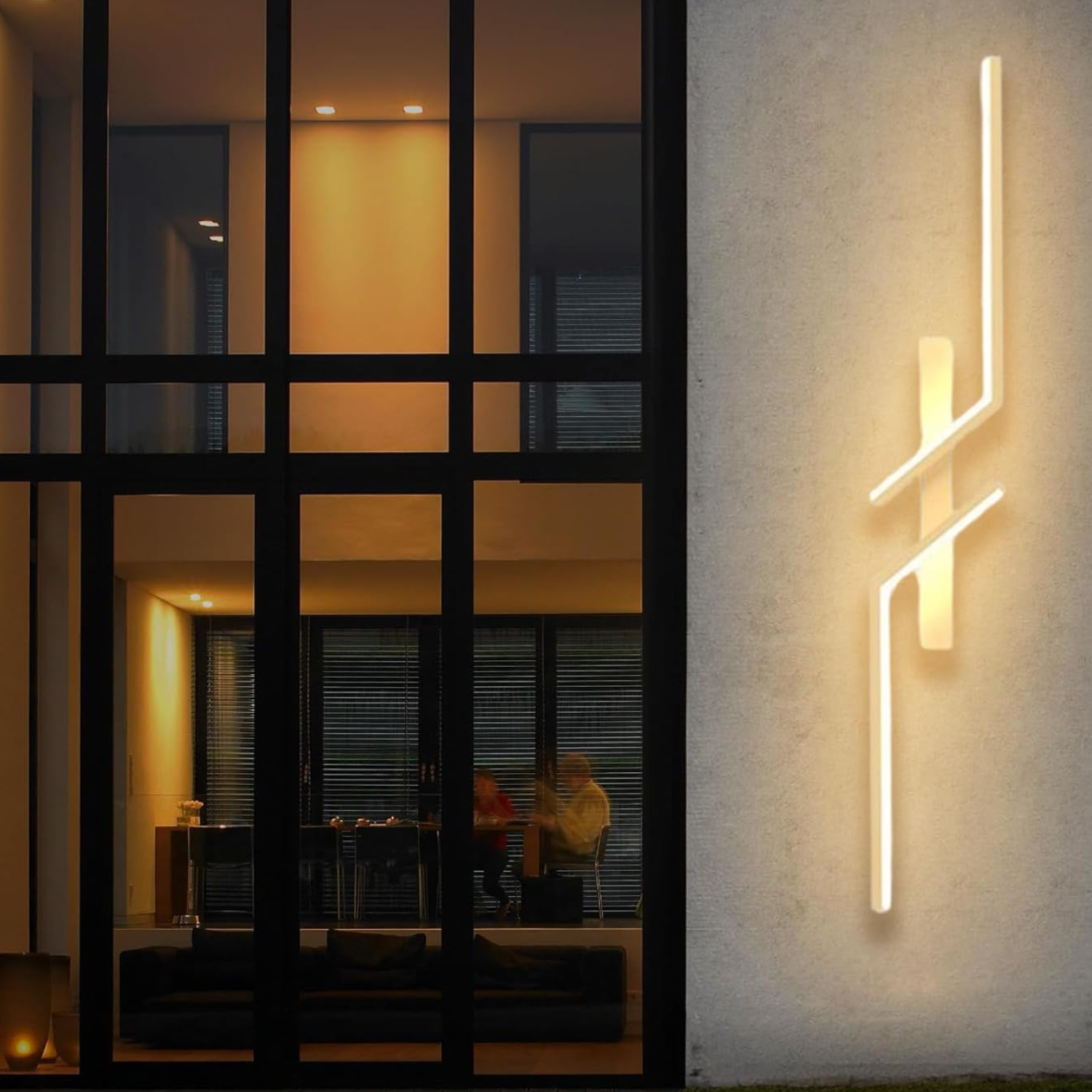 Arandela moderna branca WL-177-WT