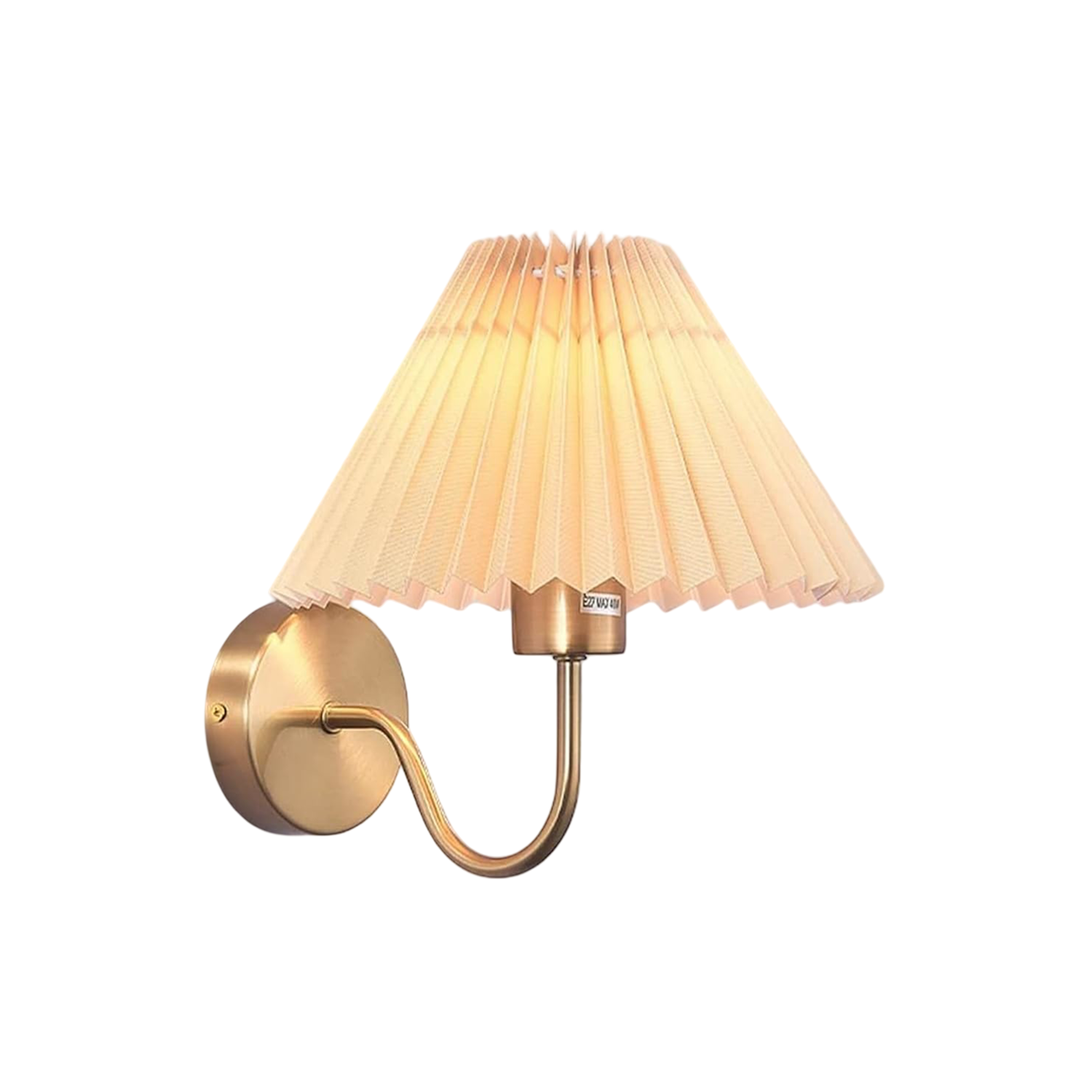 Arandela de parede vintage WL-510-G&B