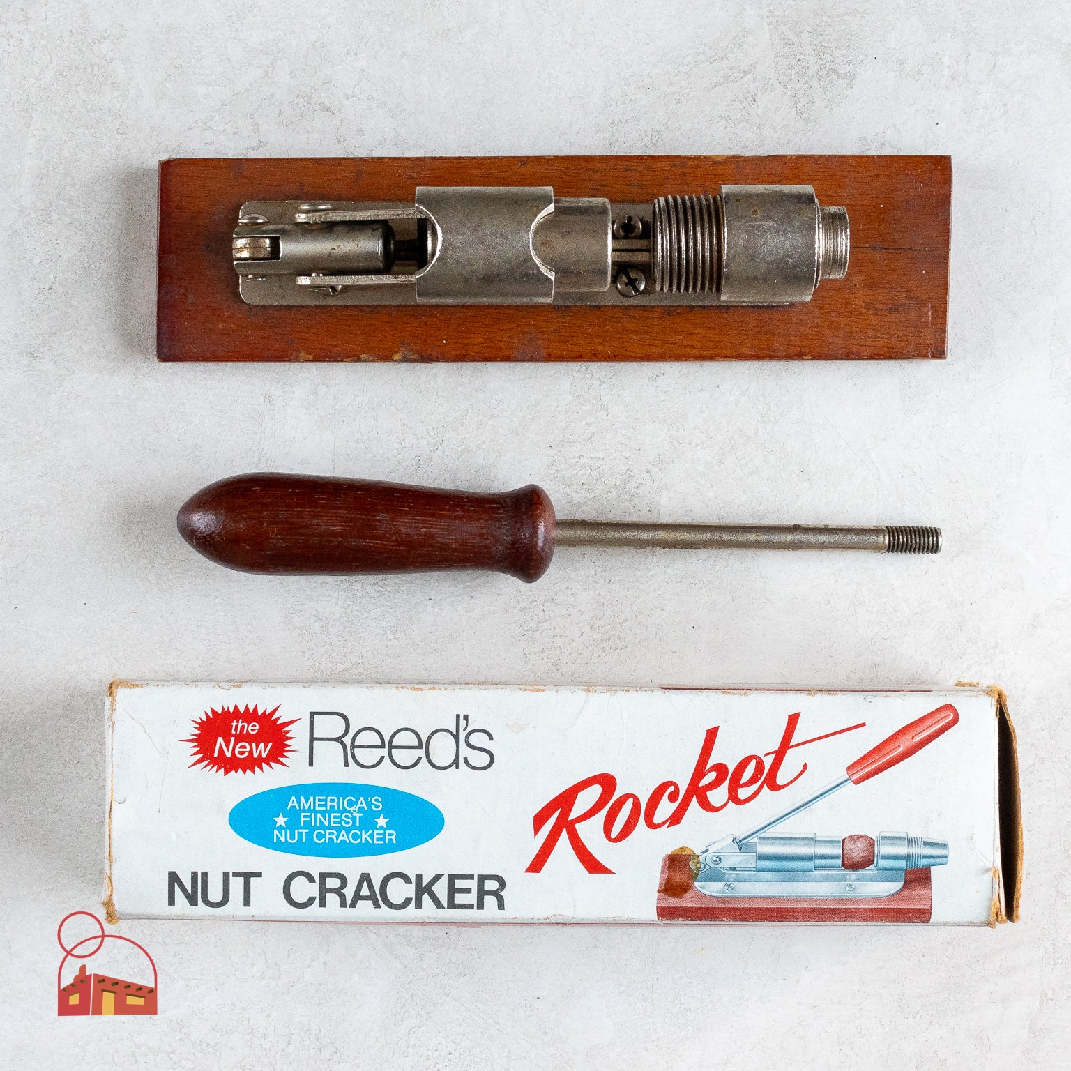 Vintage Reed's Rocket Nut Cracker