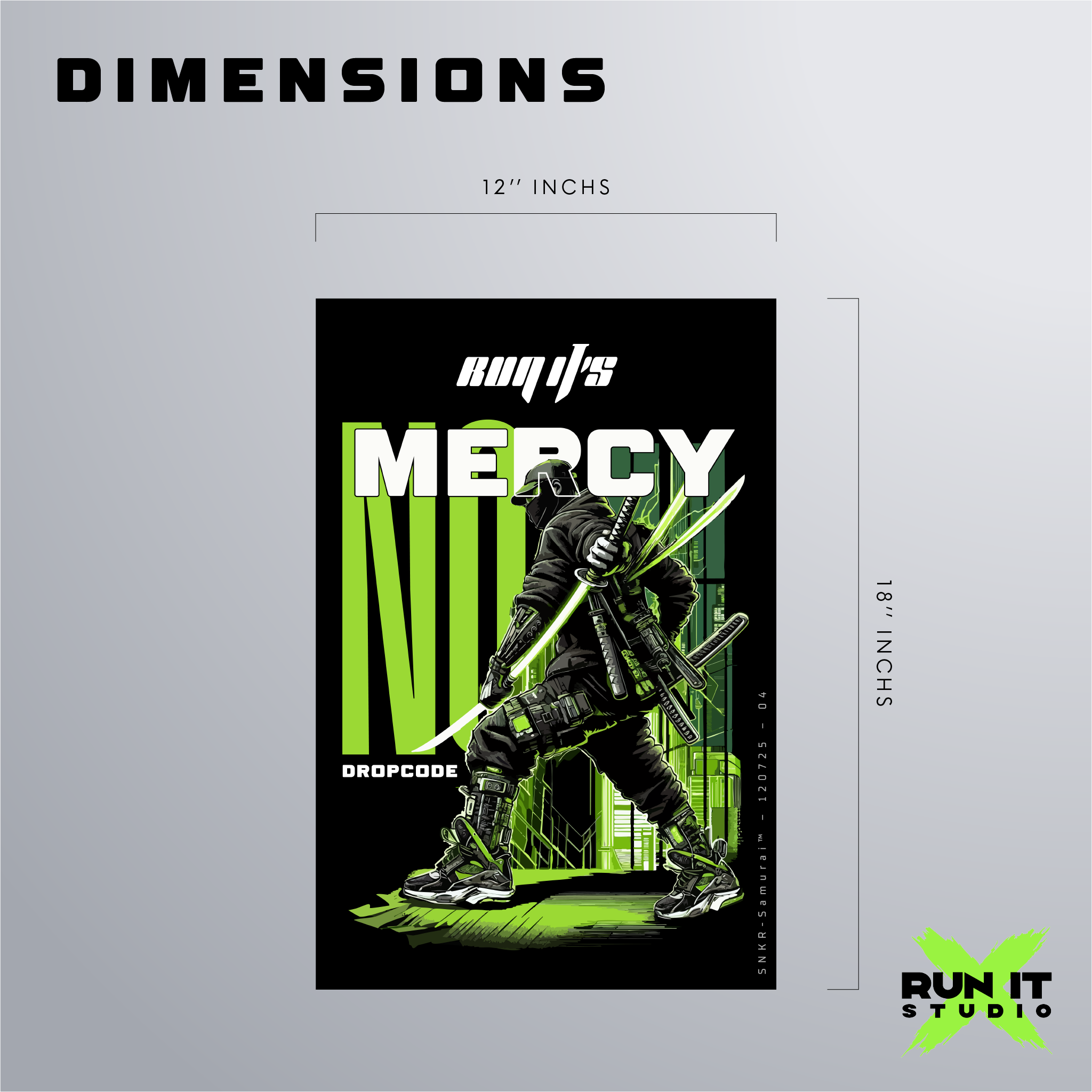 SNKR-Samurai™ - No Mercy