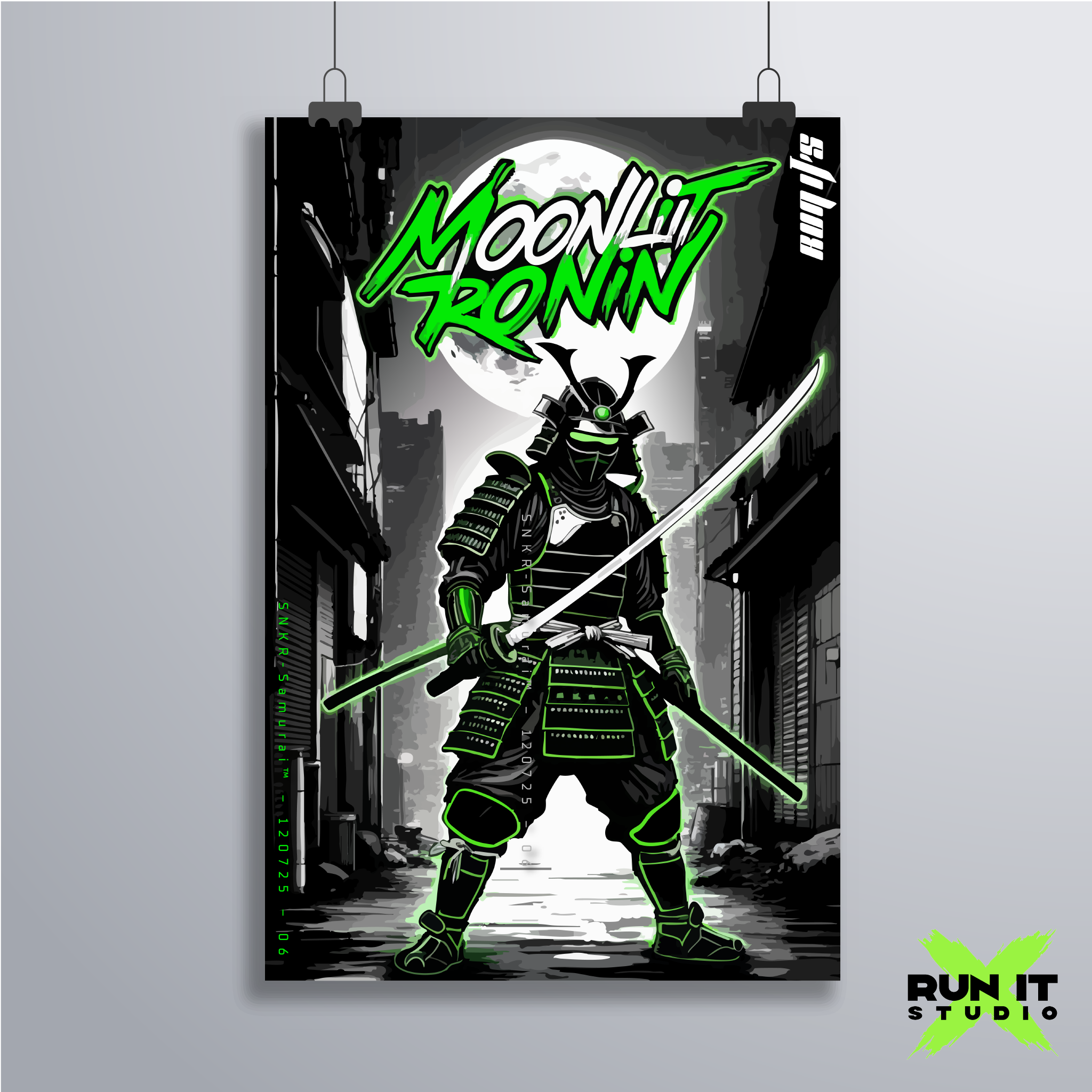 SNKR-Samurai™ - Moonlit Ronin