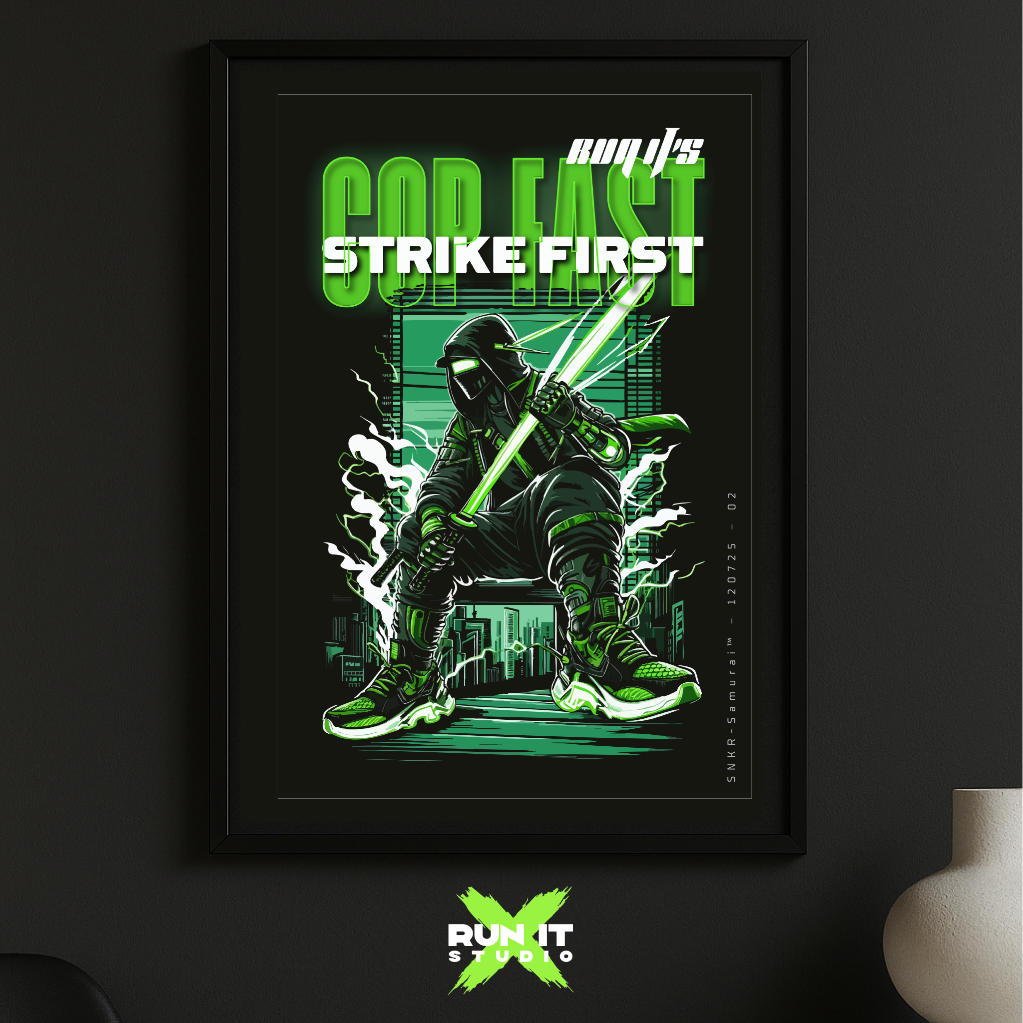 SNKR-Samurai™ - Cop Fast, Strike First