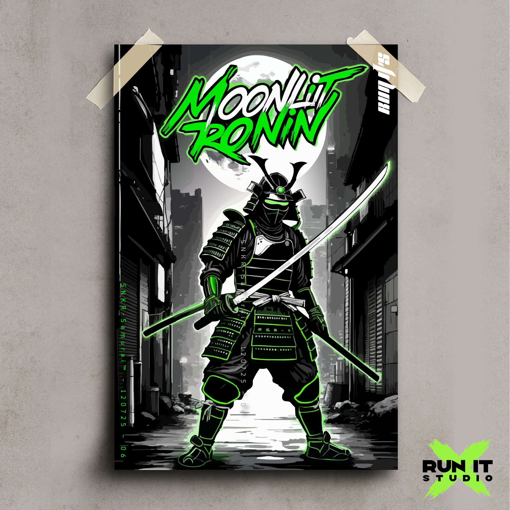 SNKR-Samurai™ - Moonlit Ronin